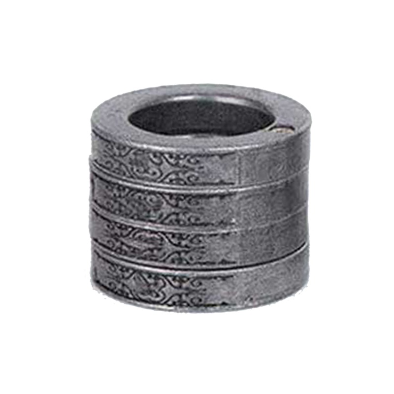 2022 New Hexagon Stone Wash Stainless Steel Folding Knucks