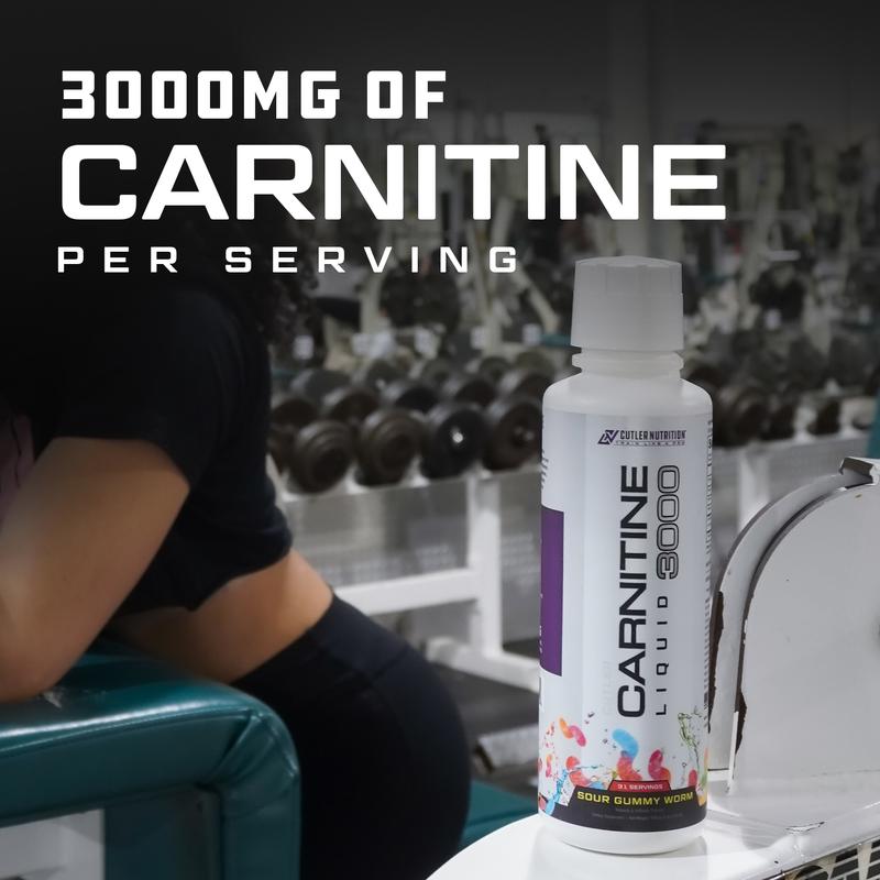 Cutler Nutrition Carnitine 3000 Liquid – Supports Energy, Recovery & Fitness