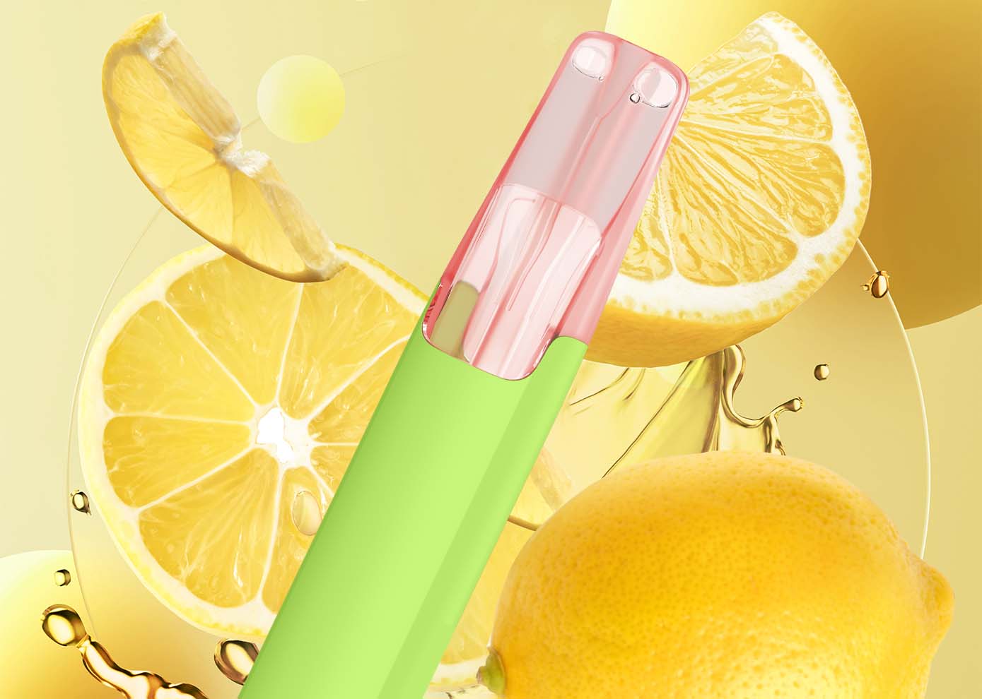 Taste Boosted DASH Sparkling Iced lemon Tea