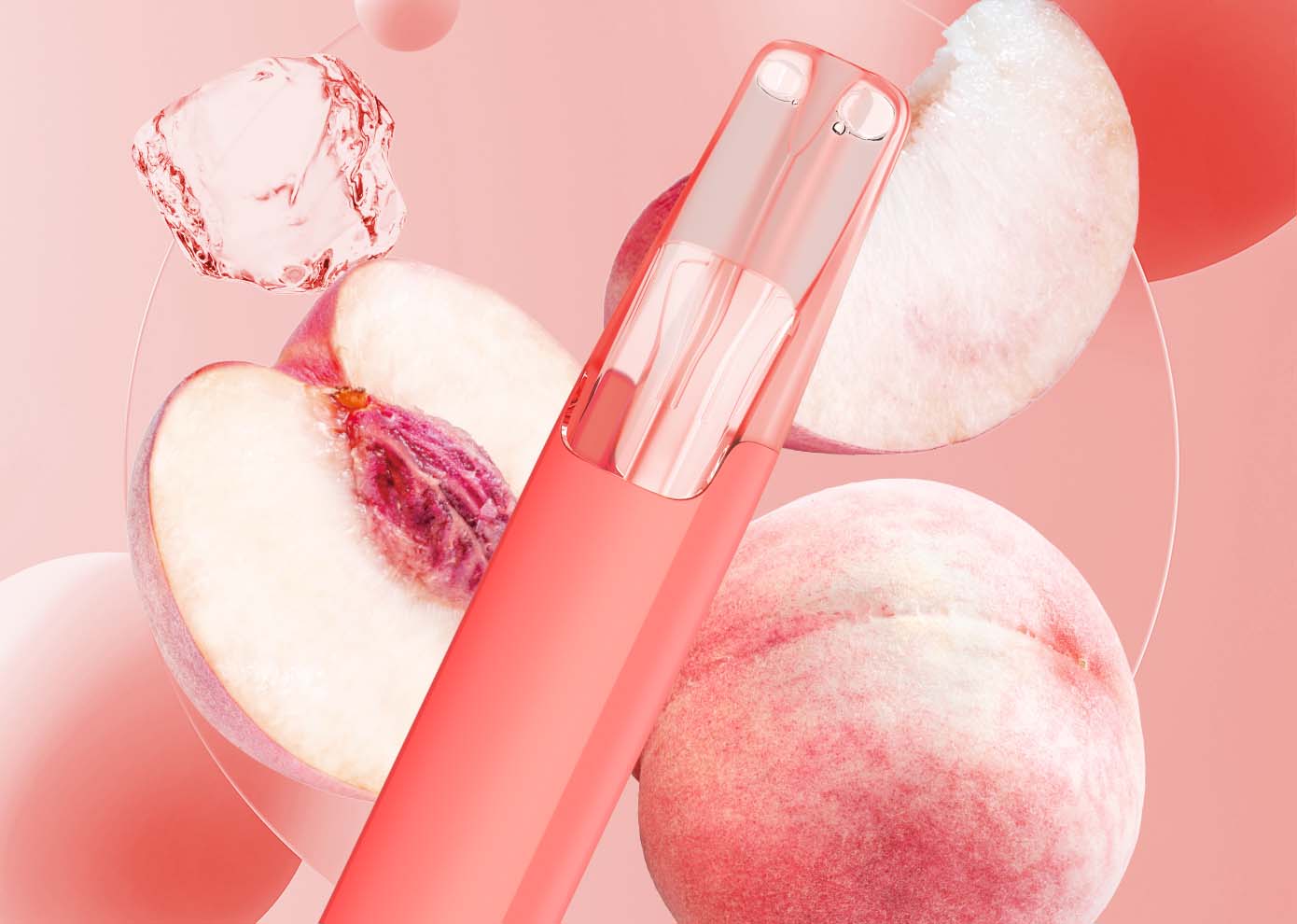 Taste Boosted DASH Peach Ice