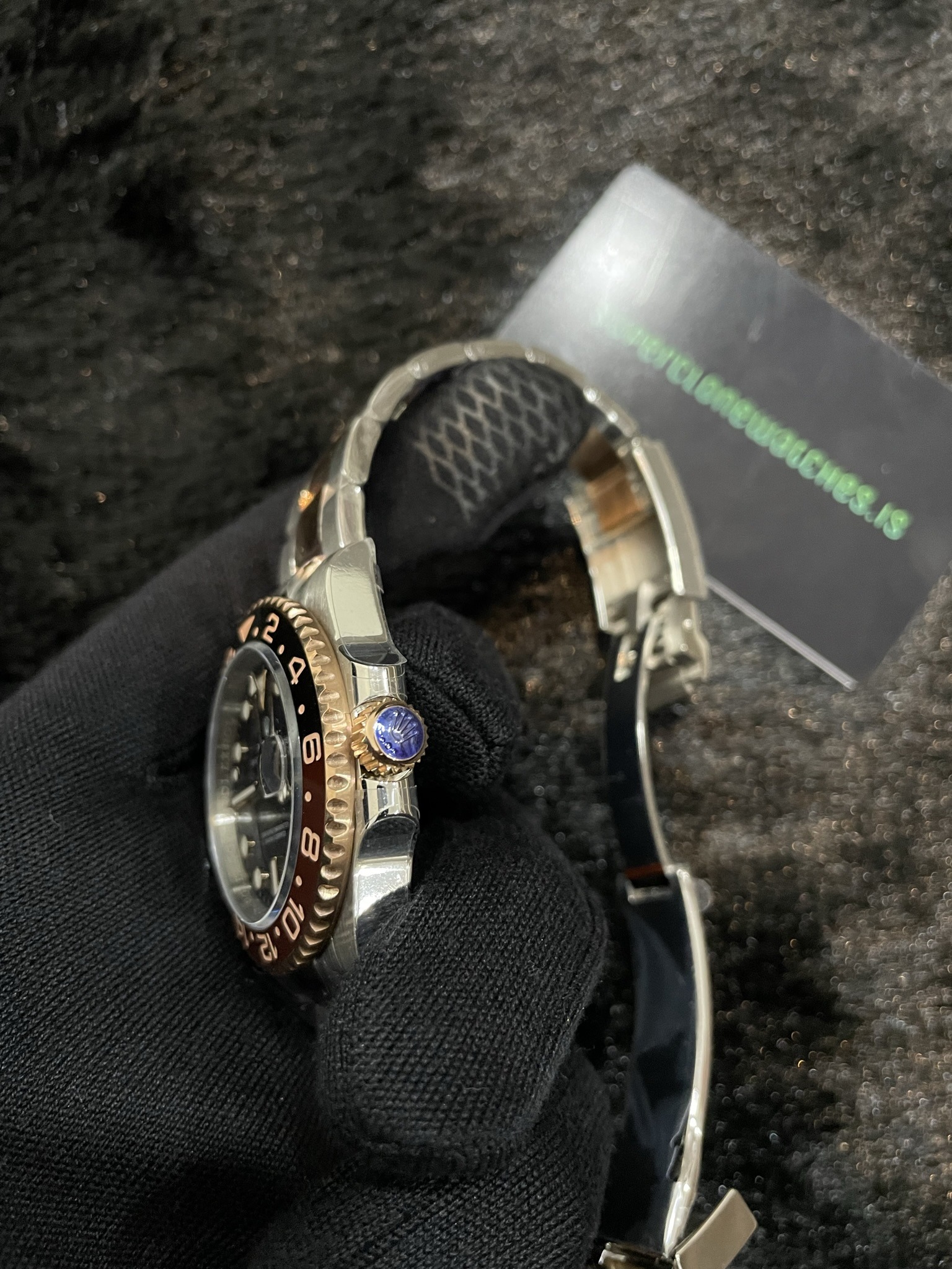 Two-Tone Rolex GMT Master ii Rootbeer ref126711CHNR Swiss 3285 Clone Movement