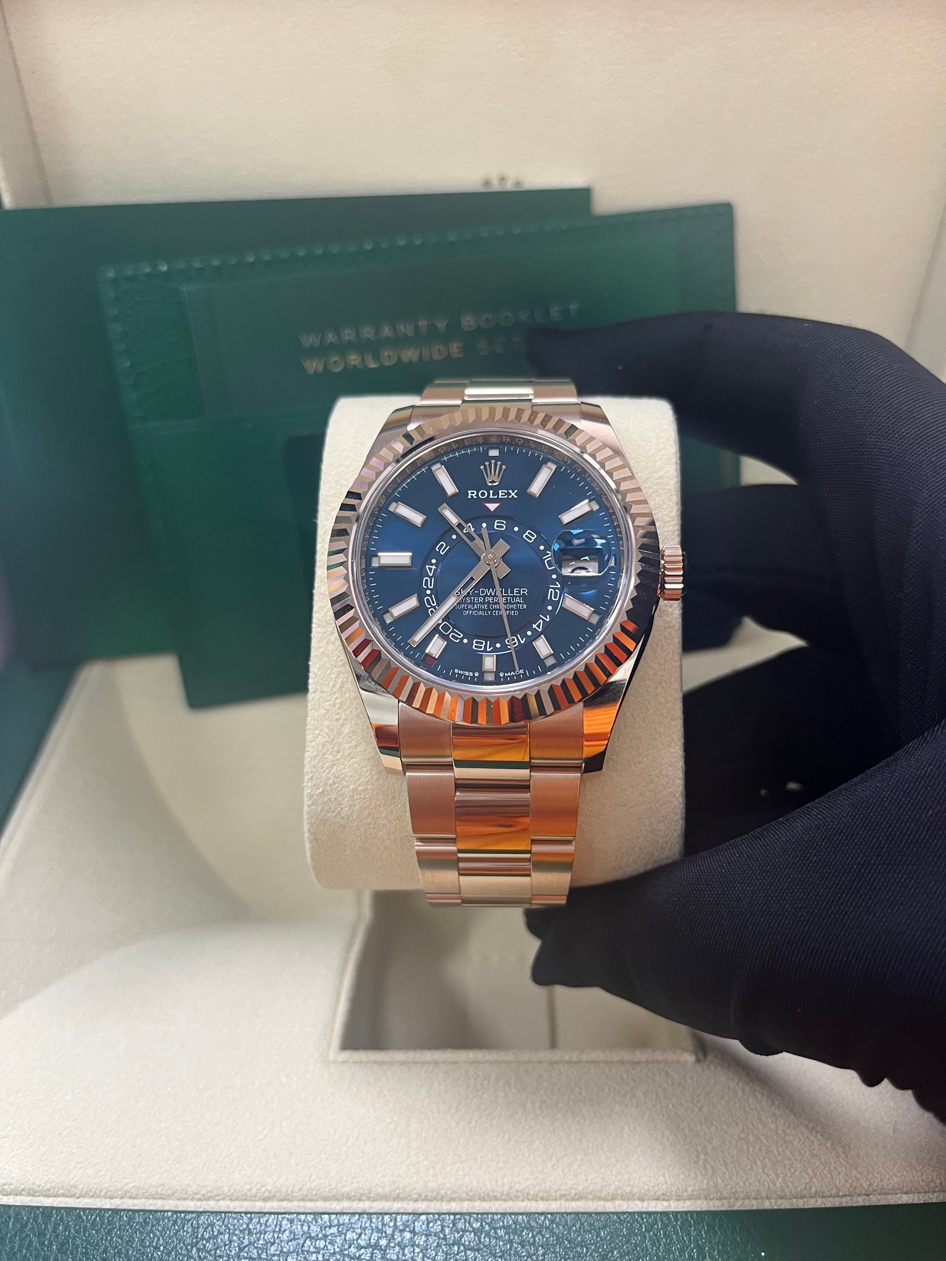 Rolex Sky-Dweller Blue Dial 336935 Rolex Oyster Bracelet New 2023 336935