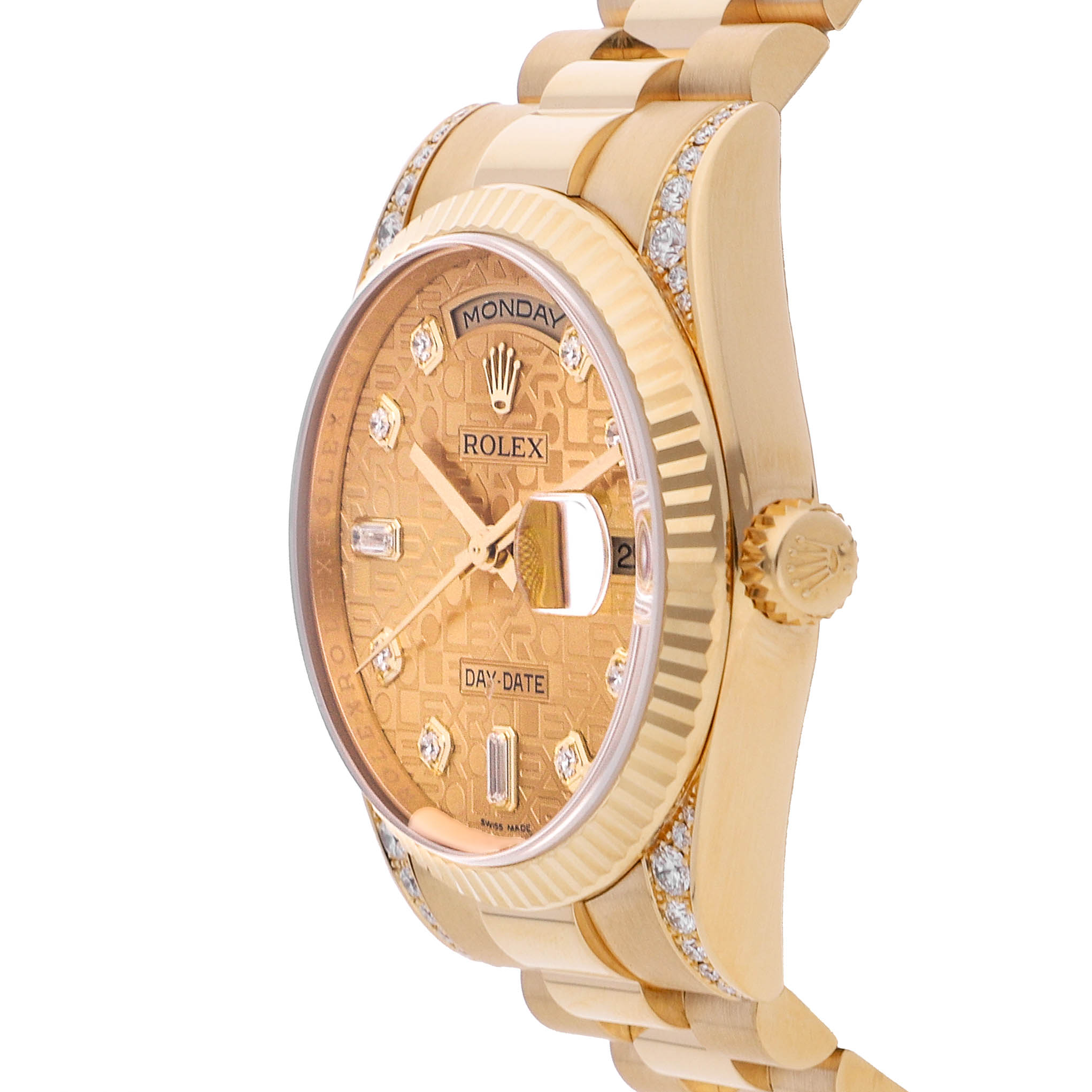 Rolex Super Clone Watch : Day-Date 118338 CHP JUB DI PRS