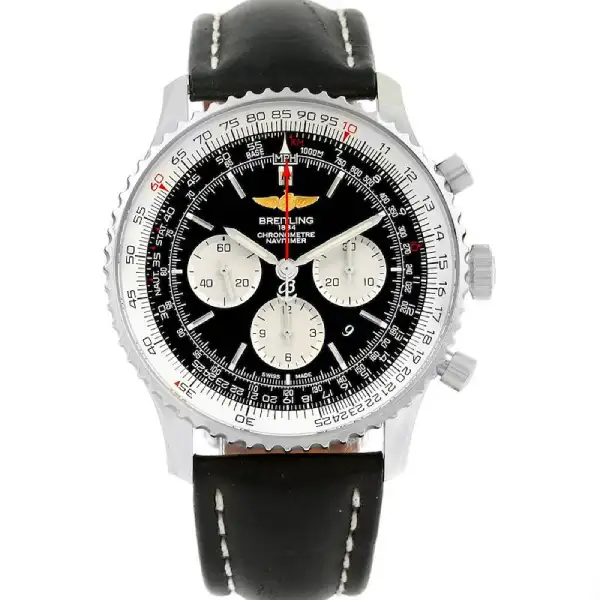 Breitling Navitimer 01 46mm Black Dial Replica AB012012/BB01/743P/A20BA.1