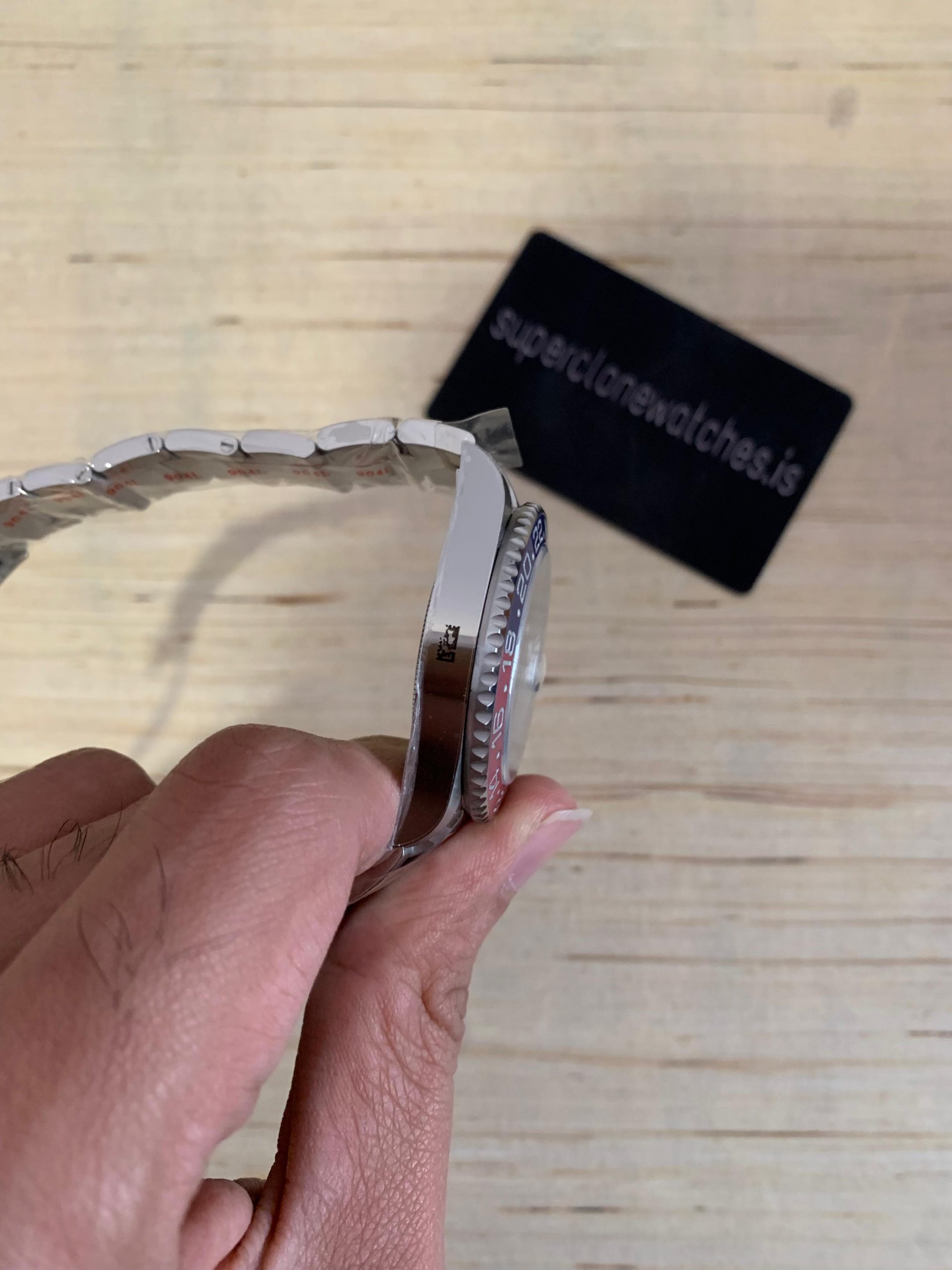 Rolex GMT Master II Pepsi Oyster Bracelet Replica