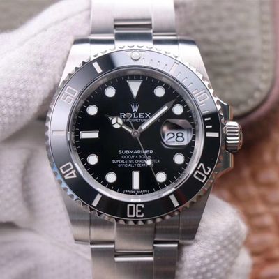 Rolex Submariner 116610LN-0001 Black Dial Watch (Black Water Ghost)