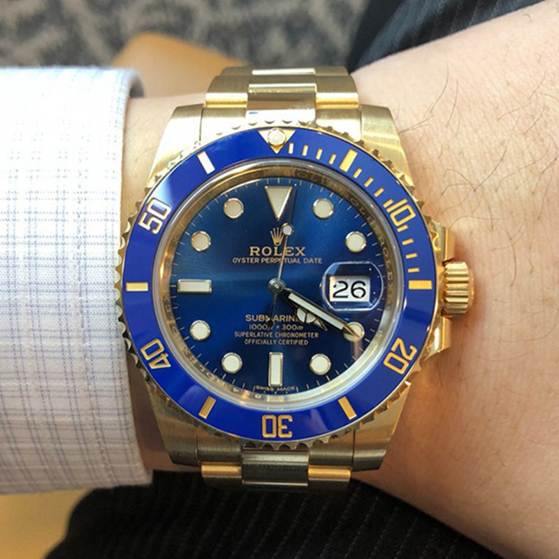 Rolex Rolex Perpetual Submariner M126618LB-0002 Series（Blue dial）