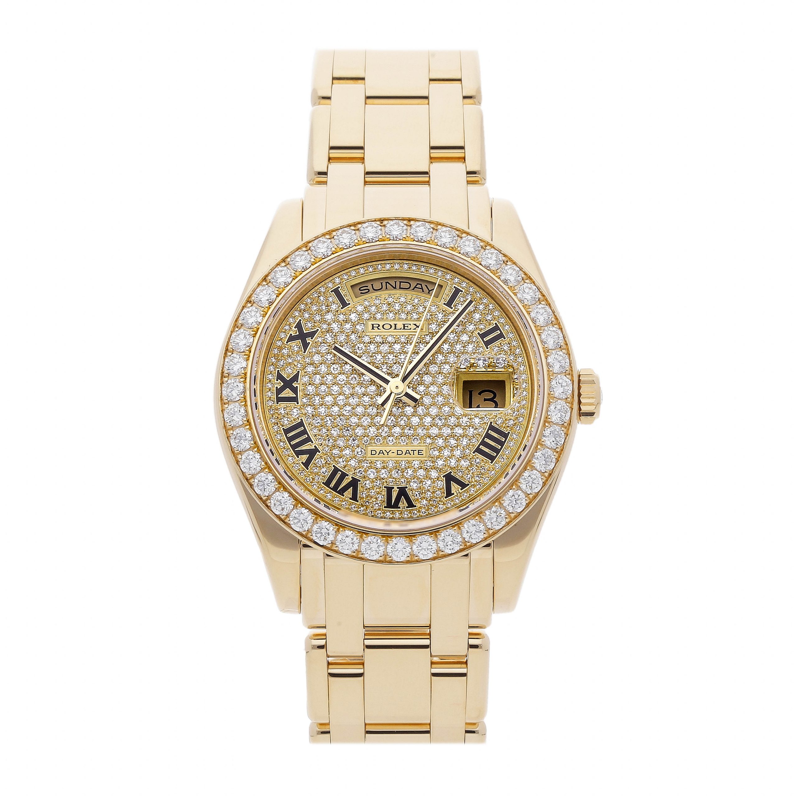 Rolex Super Clone Watch : Day-Date 18948 PV ROM PRL