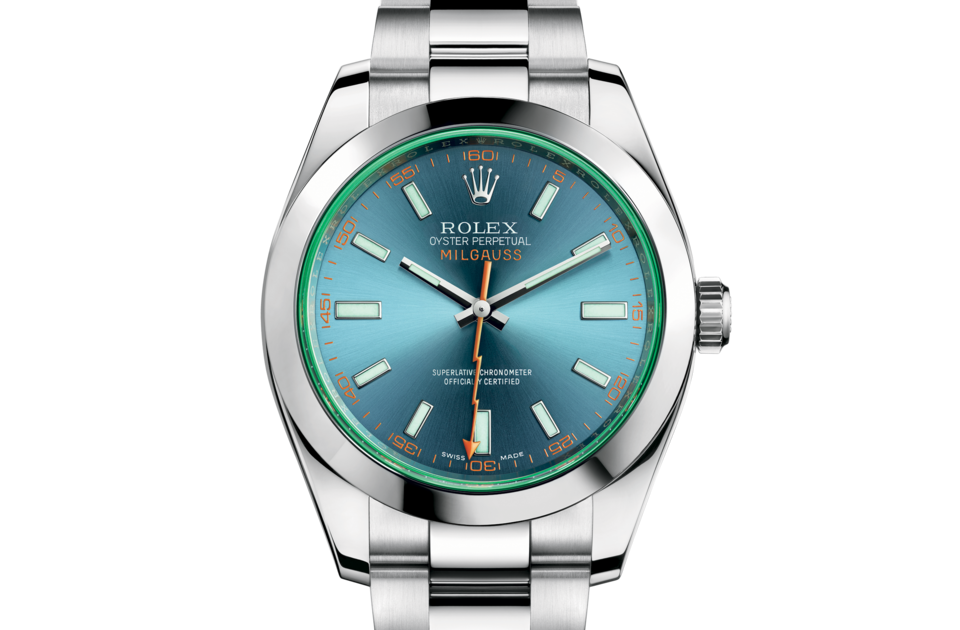 Rolex MILGAUSS Oyster, 40 mm, Oystersteel M116400GV-0002