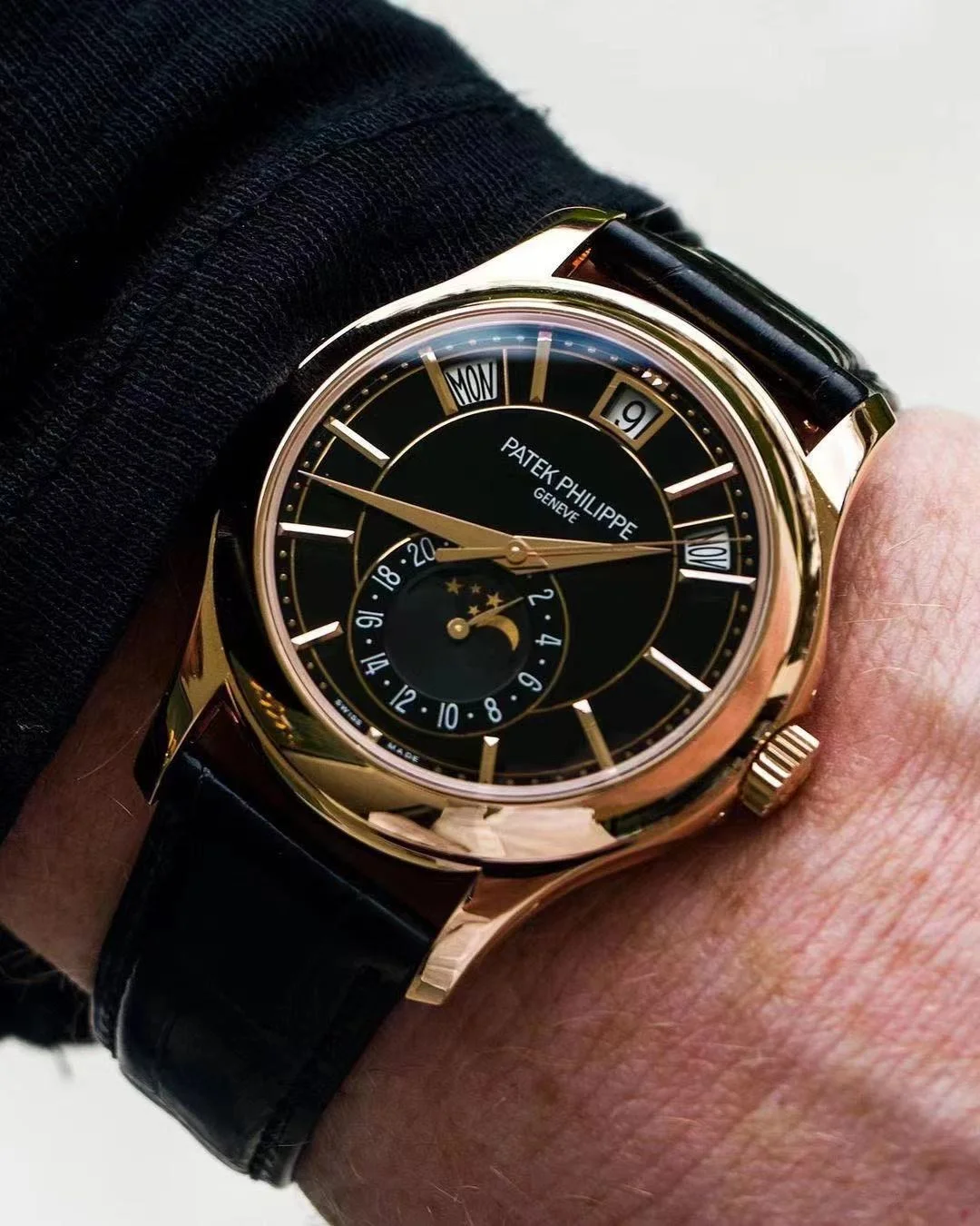 Patek Philippe Complications Black 5205R-010 Replica