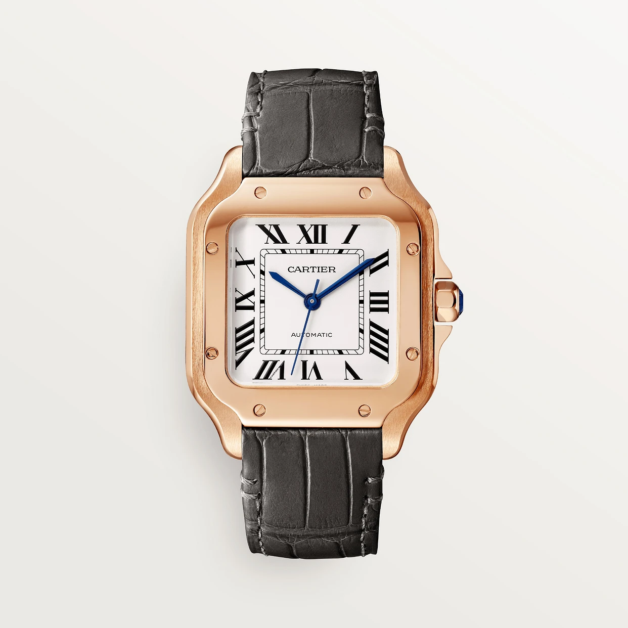 CARTIER SANTOS Rose Gold Medium Model 35.1 mm WGSA0028