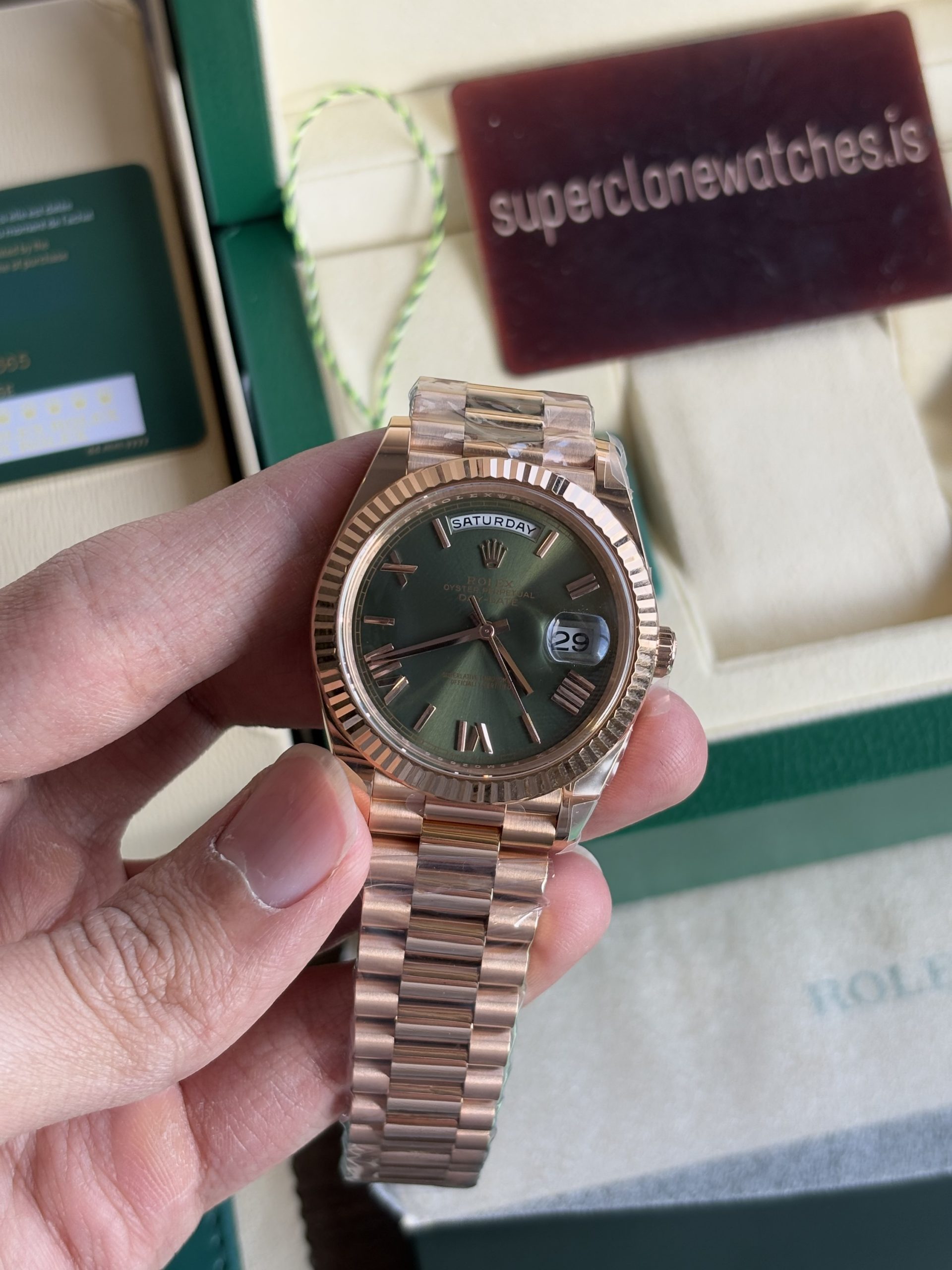 Rolex Day Date Superclone 60th Anniversary