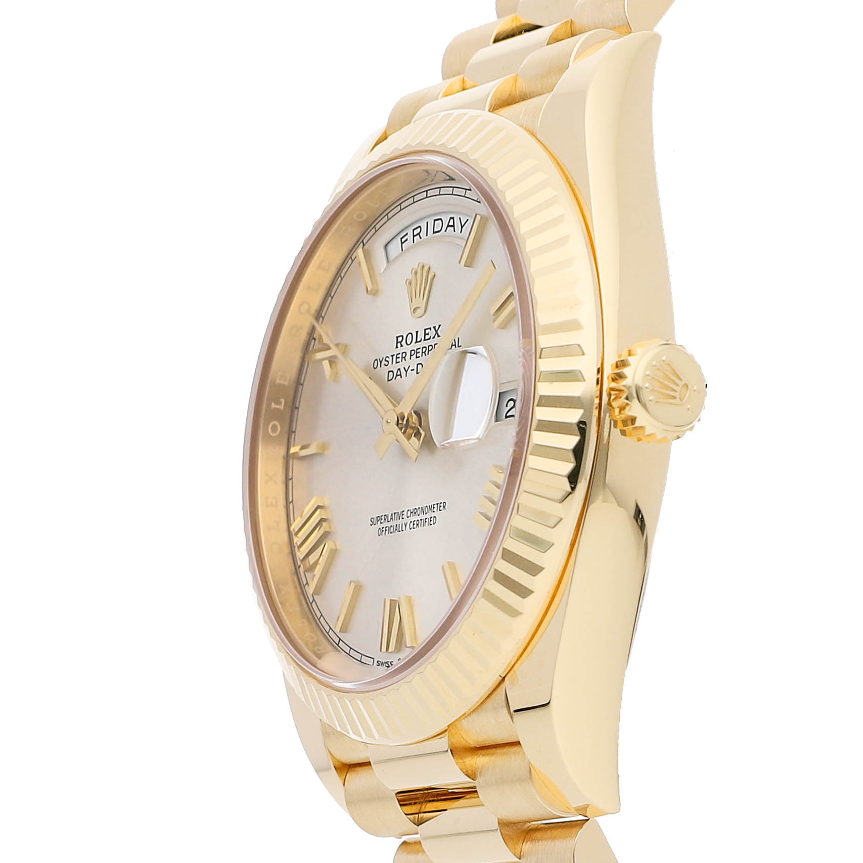 Rolex Super Clone Watch : Day-Date YG 228238-0002