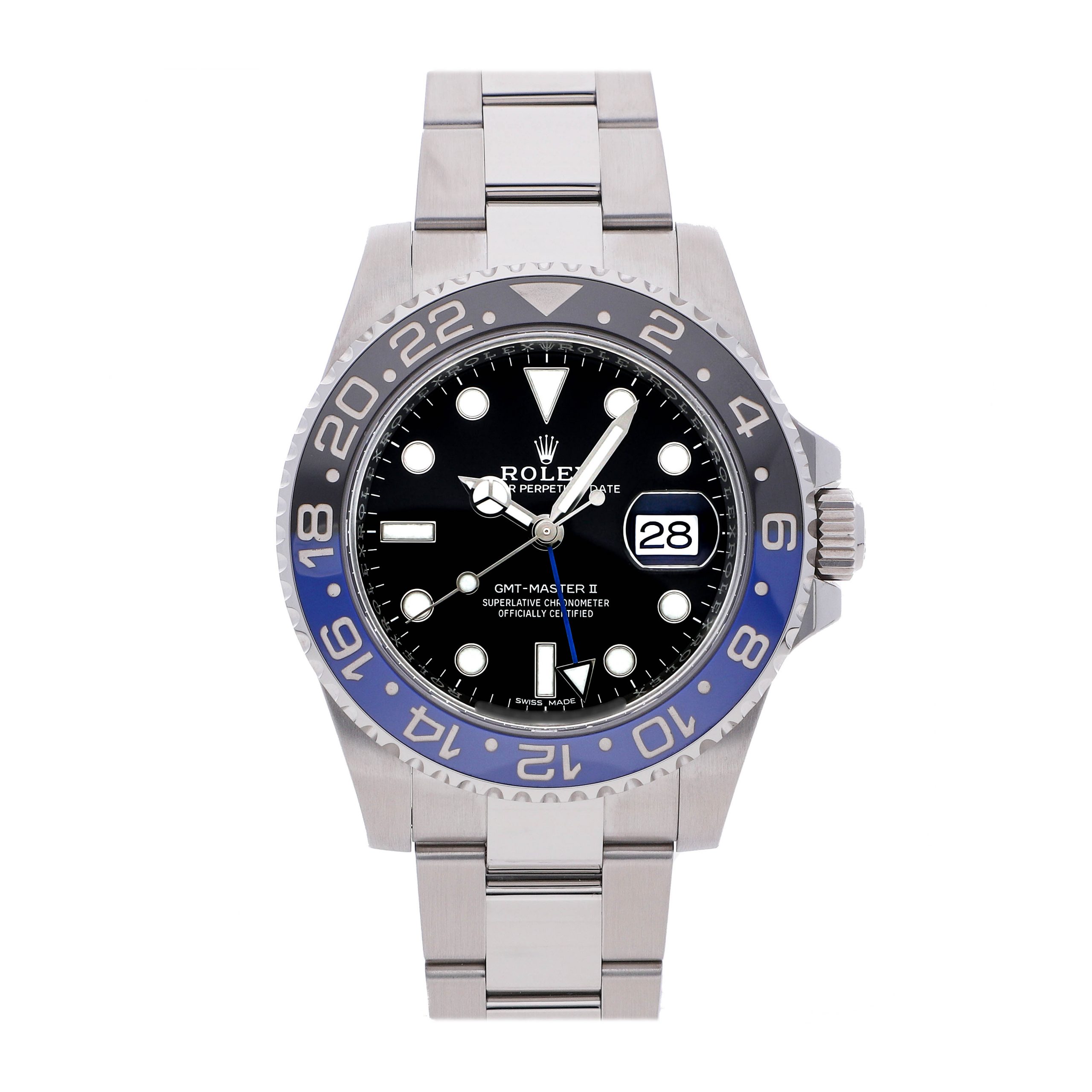Rolex Super Clone Watch : GMT-Master II “Batman” 116710BLNR-0002