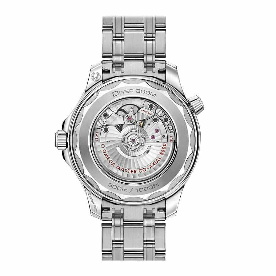 Omega Seamaster Diver 300m 42mm White Dial Men's Bracelet Watch