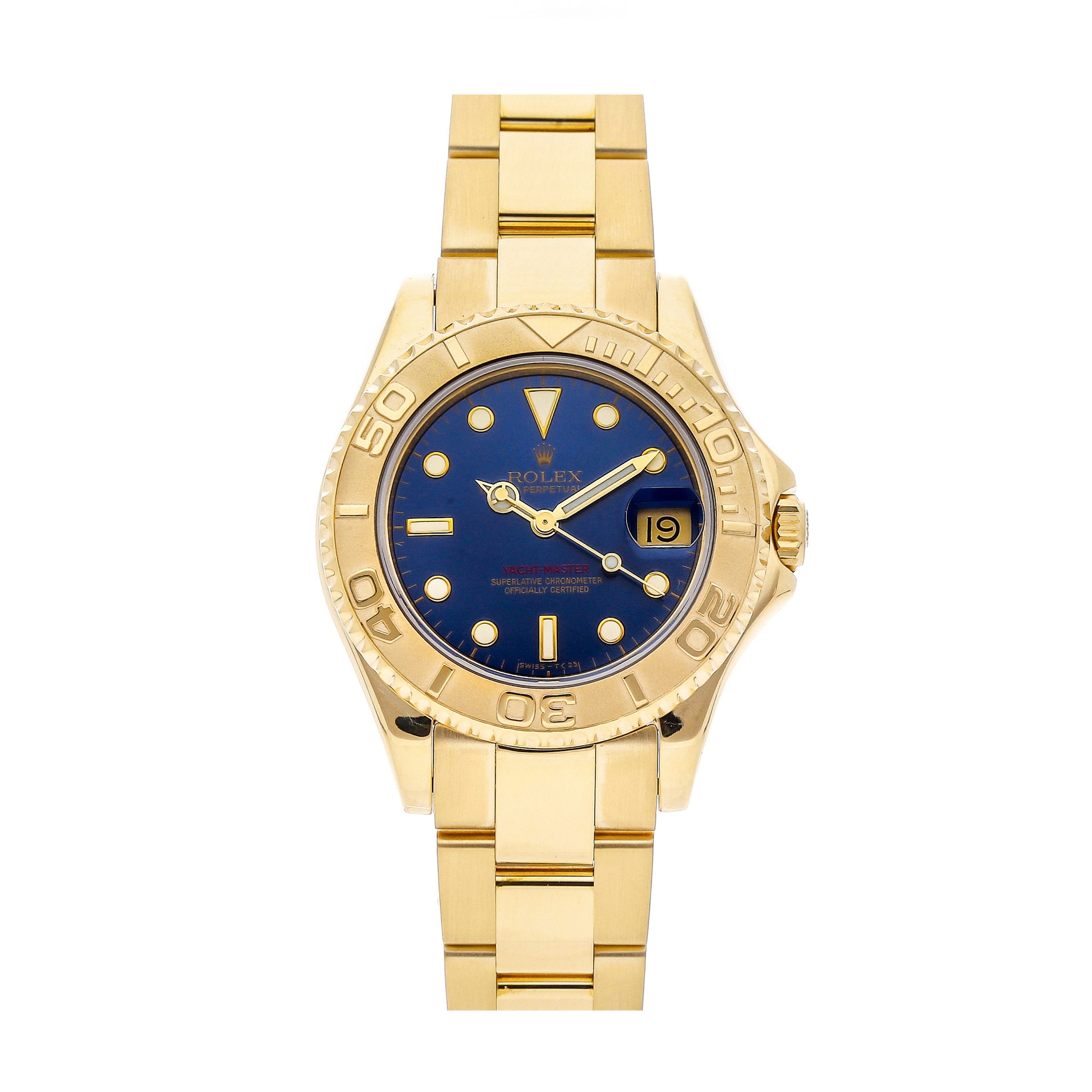 Rolex Super Clone Watch : Yacht-Master 68628 BLU OYS