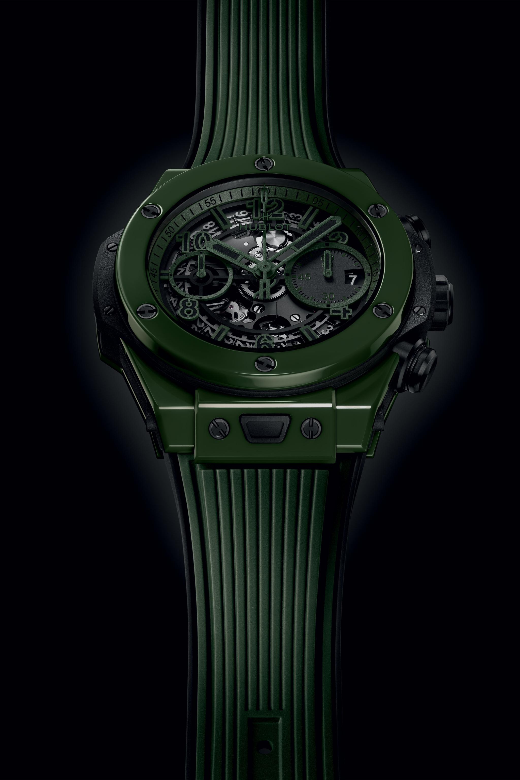 HUBLOT BIG BANG UNICO DARK GREEN CERAMIC 42MM