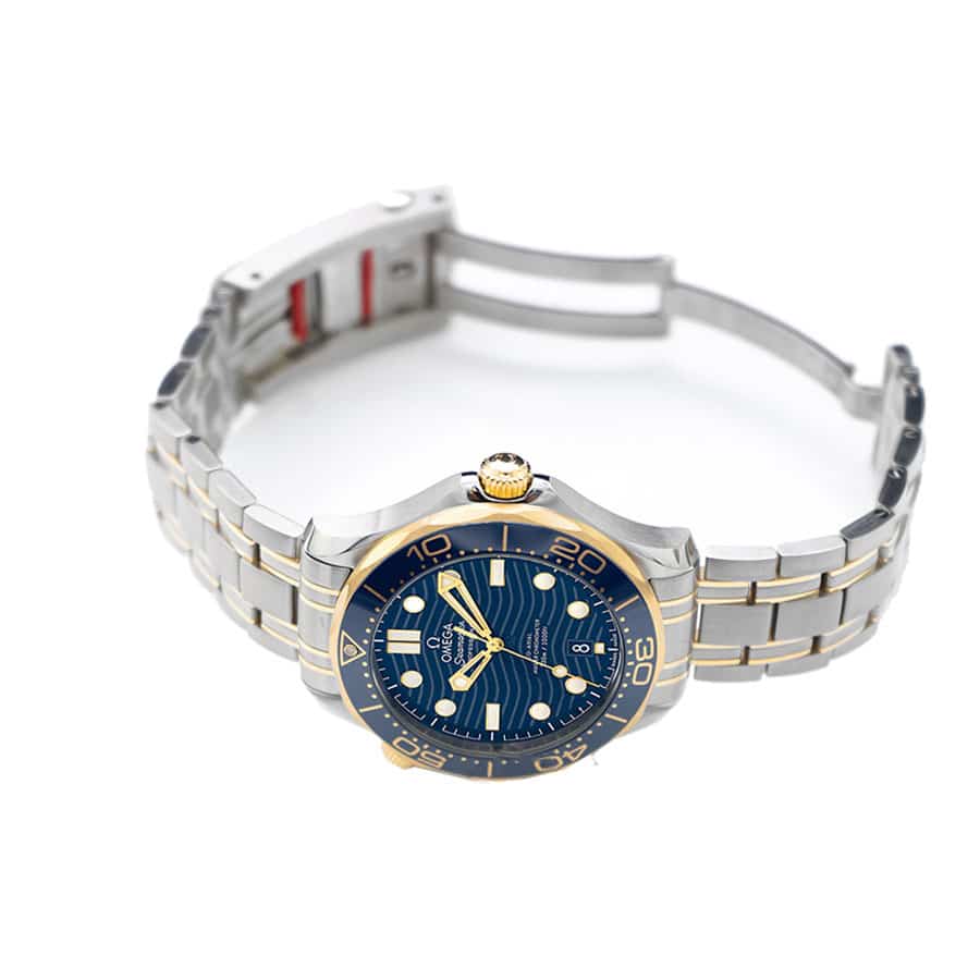OMEGA Seamaster Diver 300m Co‑Axial Master Chronometer Stainless Steel and 18ct Gold Men’s Watch