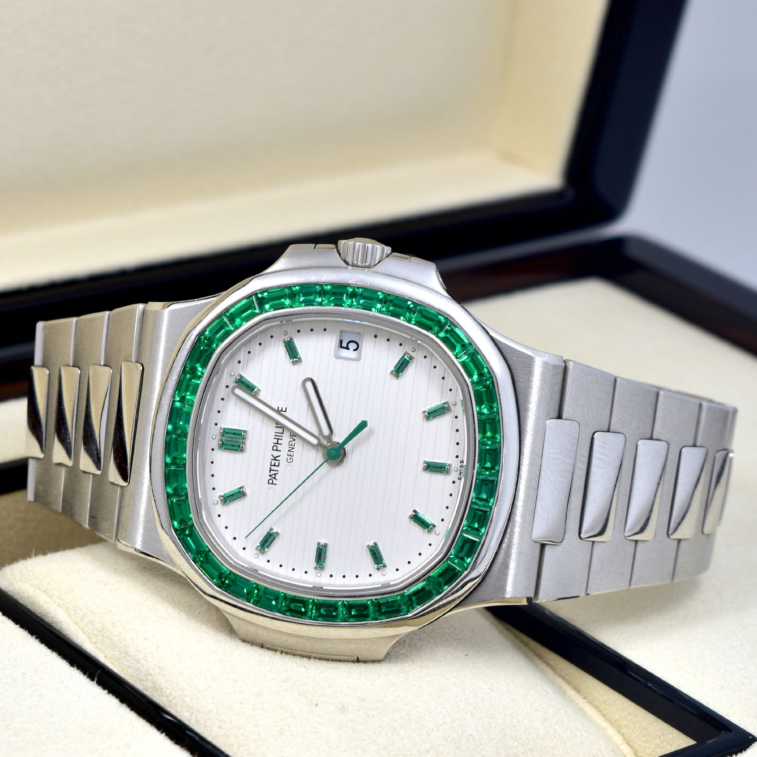 Patek Philippe Nautilus 5711 Green Gemstone