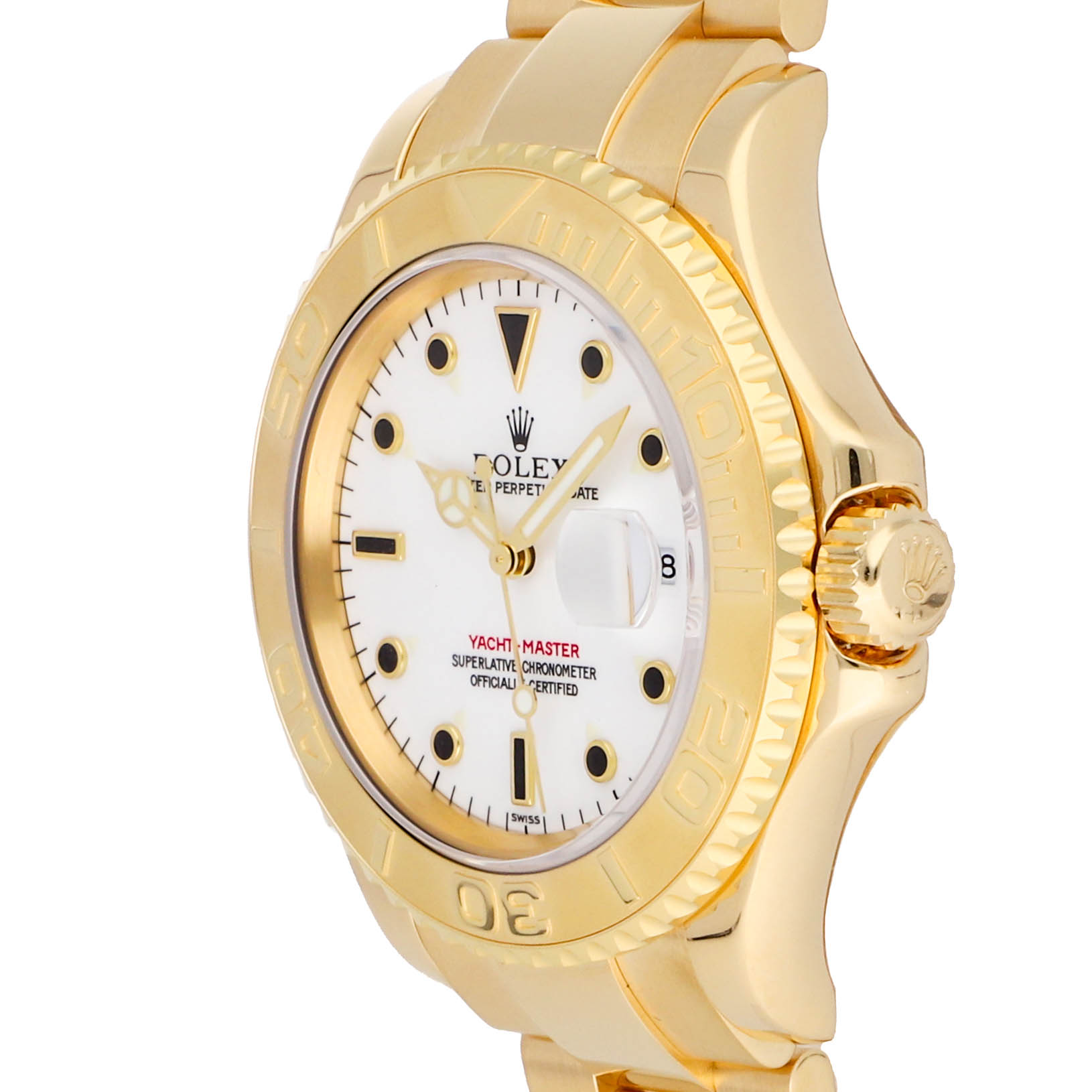 Rolex Super Clone Watch : Yacht-Master 16628 WHT IX OYS