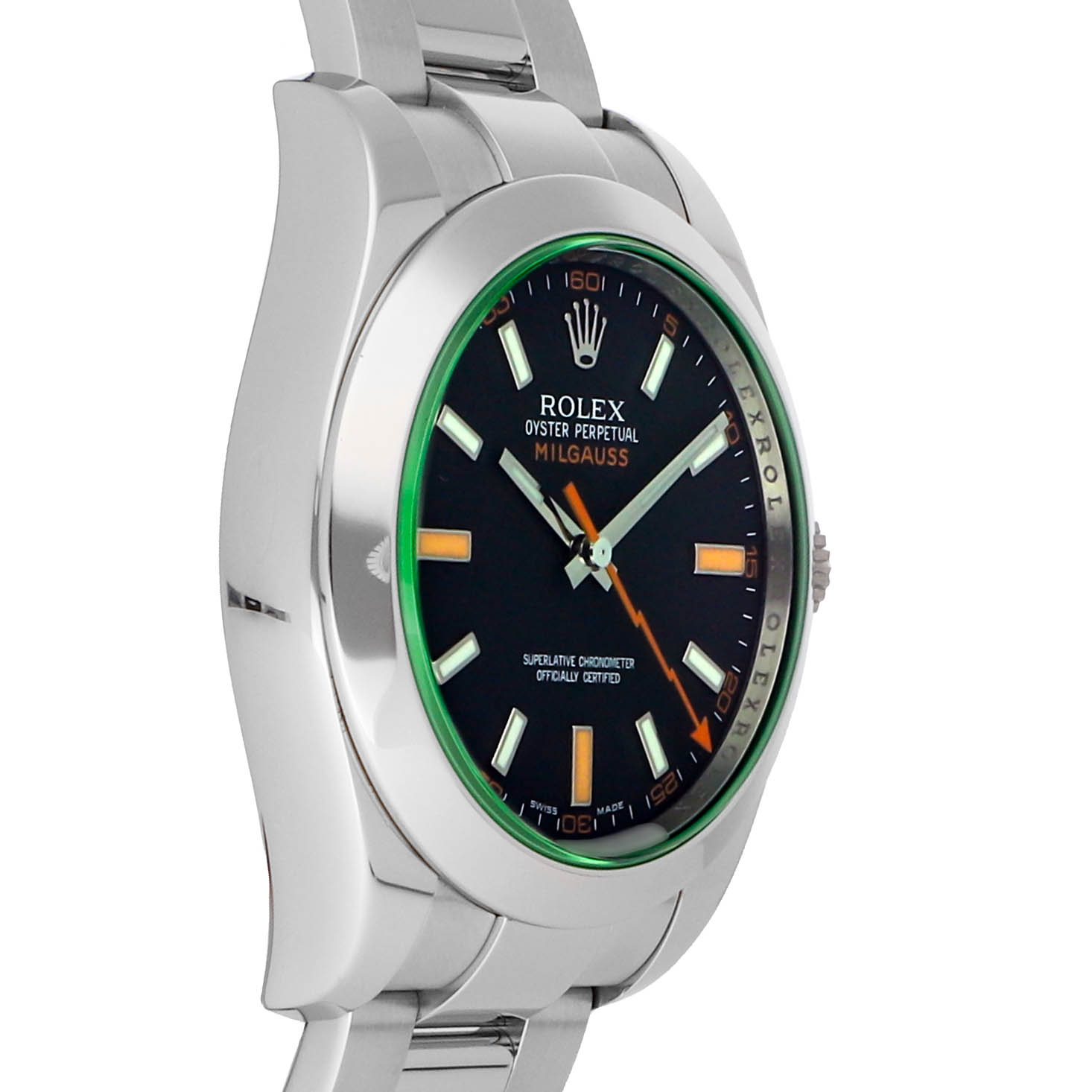 Rolex Super Clone Watch : Milgauss 116400GV-0001