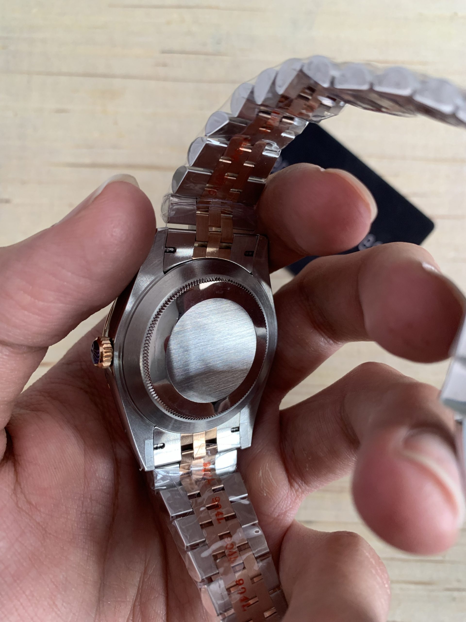 Rolex Datejust Wimbledon Ref.126331 Rose Gold Swiss Clone Movement High Quality Copy