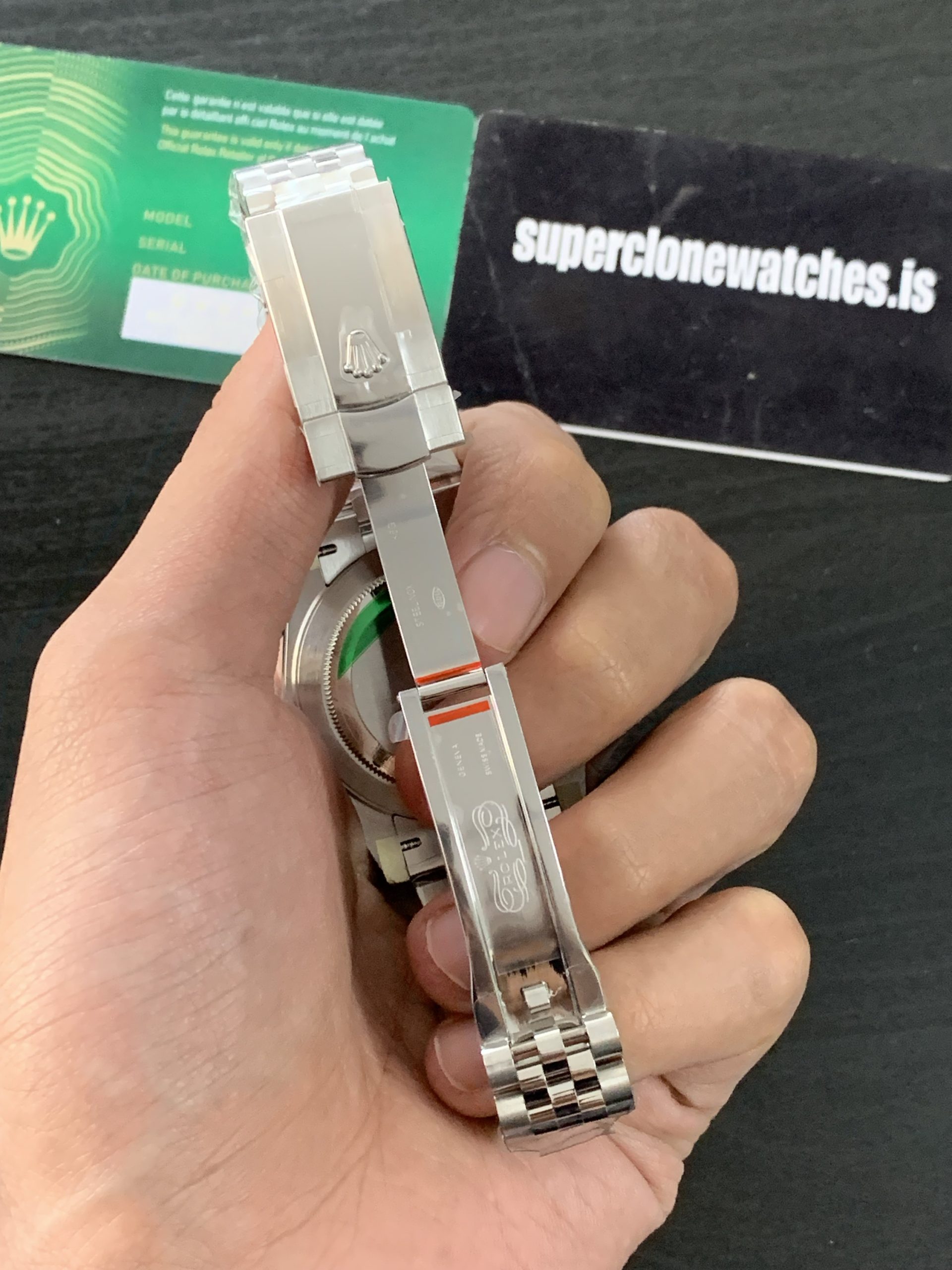 Rolex Datejust 41 White Dial Roman Numerals Mirror Master Copy