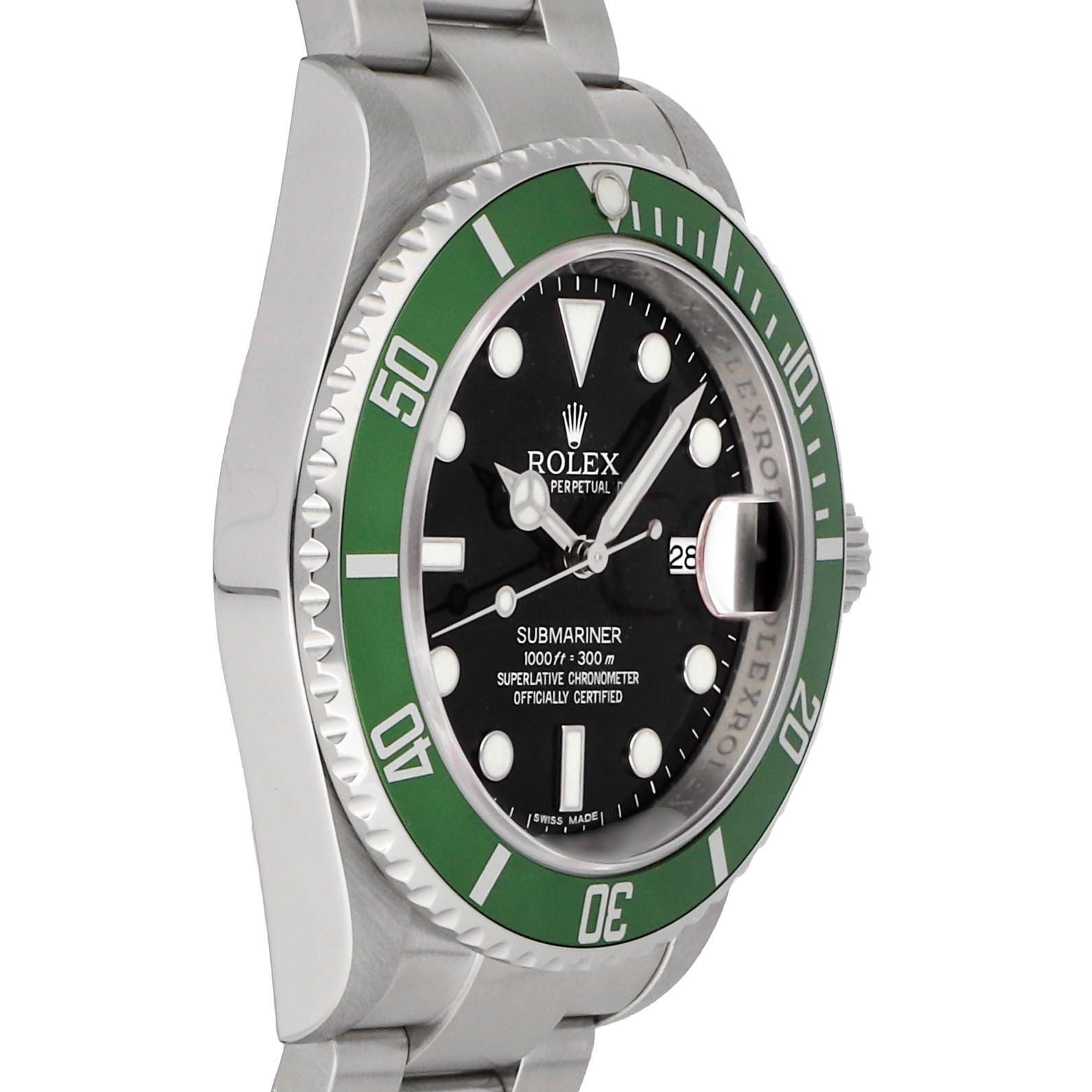 Rolex Super Clone Watch : Submariner Date “Kermit” 16610LV