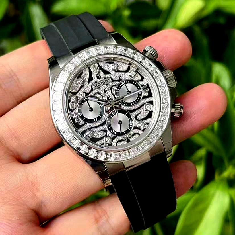 Rolex Daytona 116589TBR Eye of the Tiger White Gold UNWORN