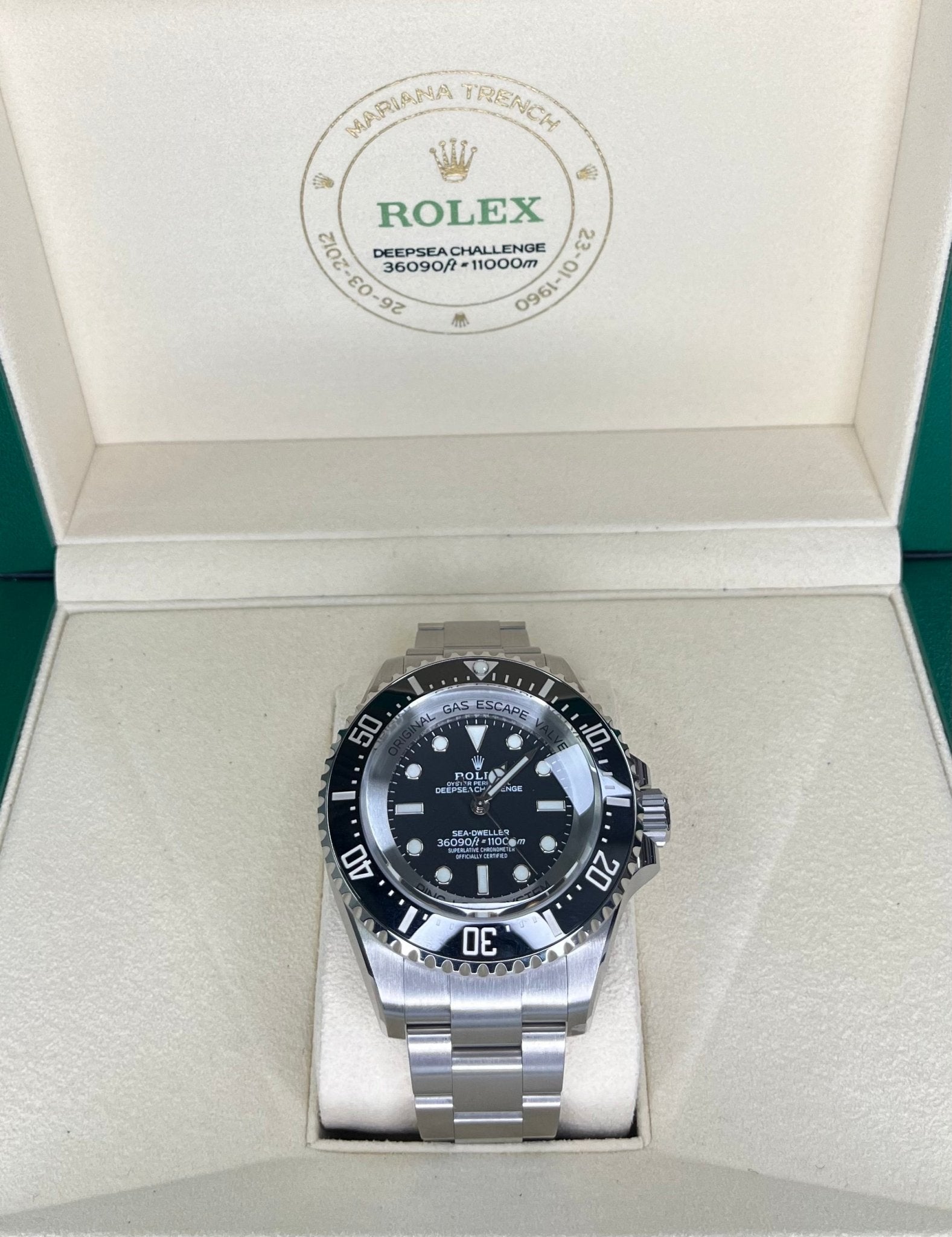 Rolex Sea-Dweller Deepsea Challenge Black Dial 50mm RLX Titanium 126067