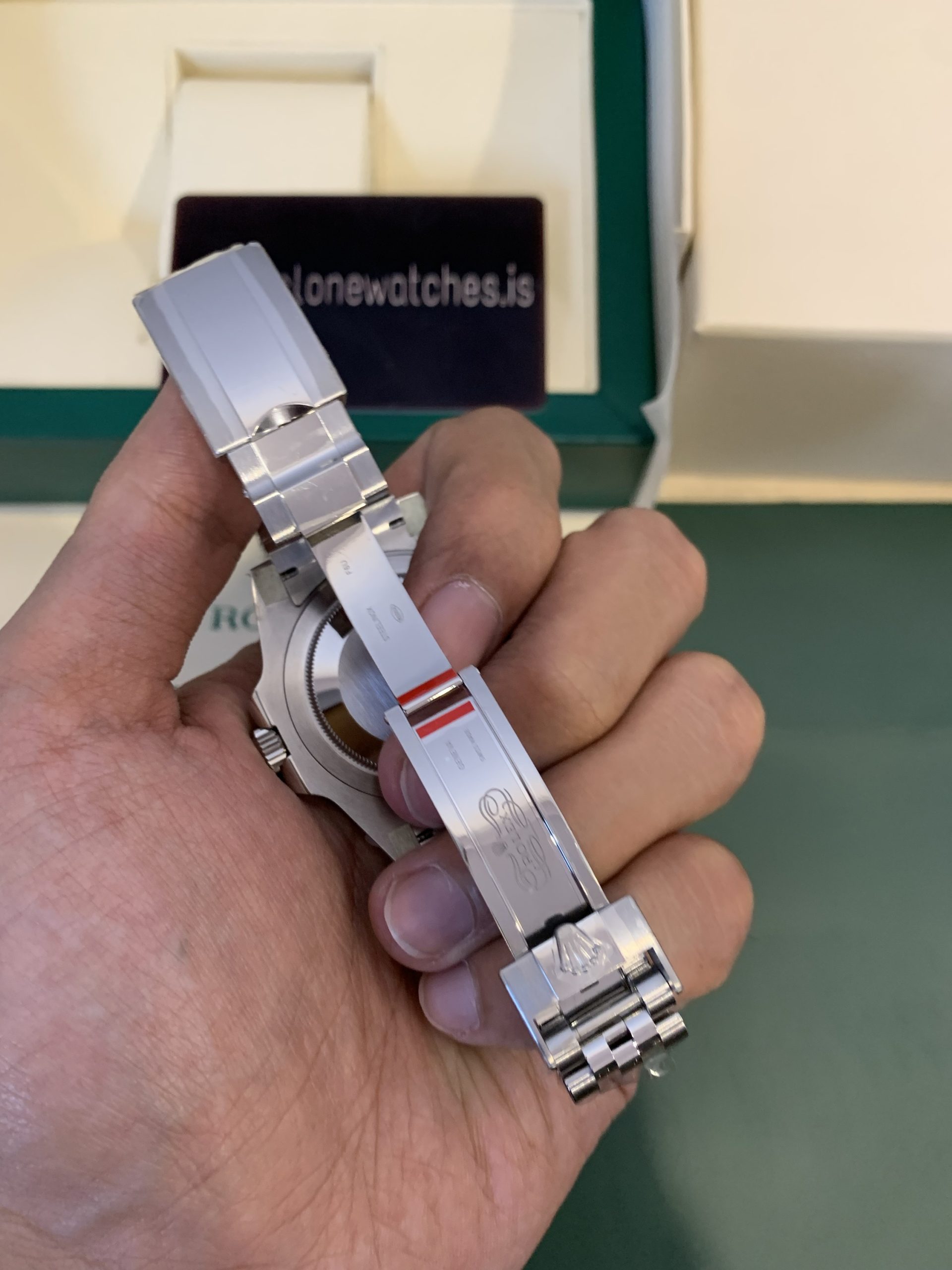 Super Clone Rolex GMT Master II Ref.126710GRNR Bruce Wayne 3285 Movement