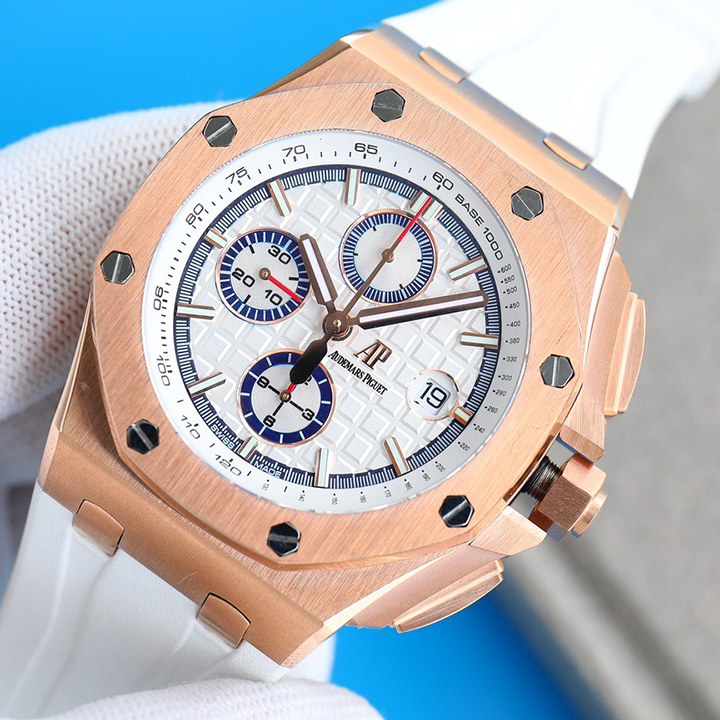 (Top version 1:1)🔥Audemars Piguet 26408OR.OO.A010CA.01 Royal Oak Offshore Chronograph Summer Edition 2017