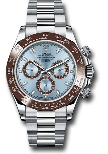 Super Clone Rolex Daytona Ice Blue Dial Swiss 4130 Movement