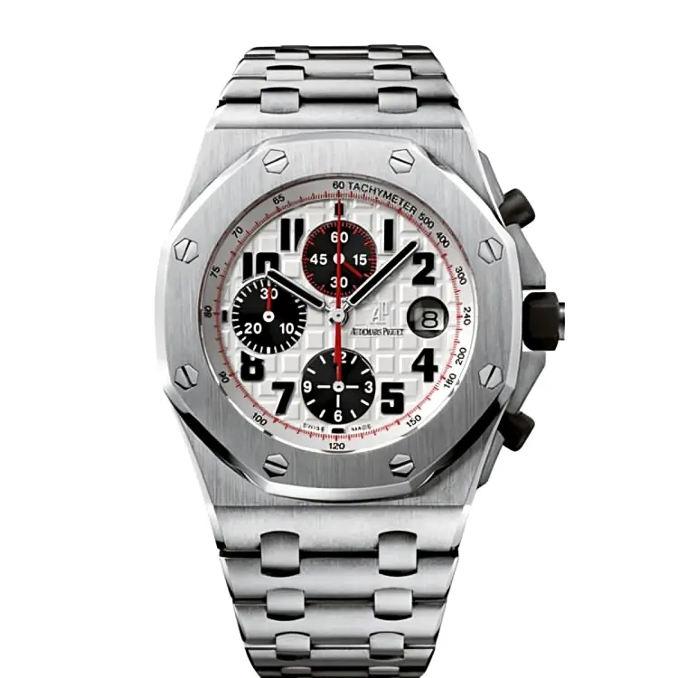 Audemars Piguet Royal Oak Offshore 42 mm, White aka Panda Ref. 26170ST.OO.1000ST.01