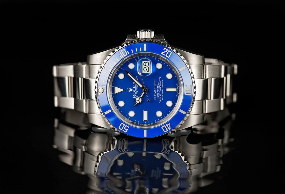 Rolex Submariner 116619LN-97209 Blue dial watch