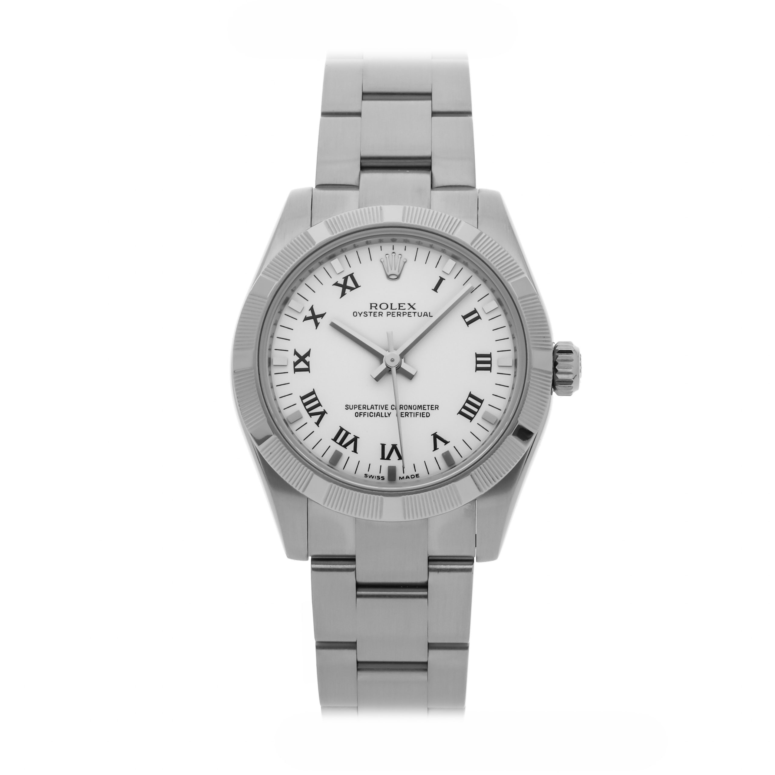 Rolex Super Clone Watch : Oyster Perpetual 177210 WHT IX ROM OYS