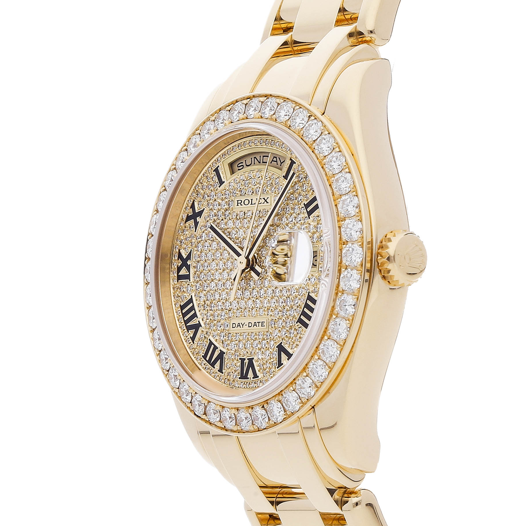 Rolex Super Clone Watch : Day-Date 18948 PV ROM PRL