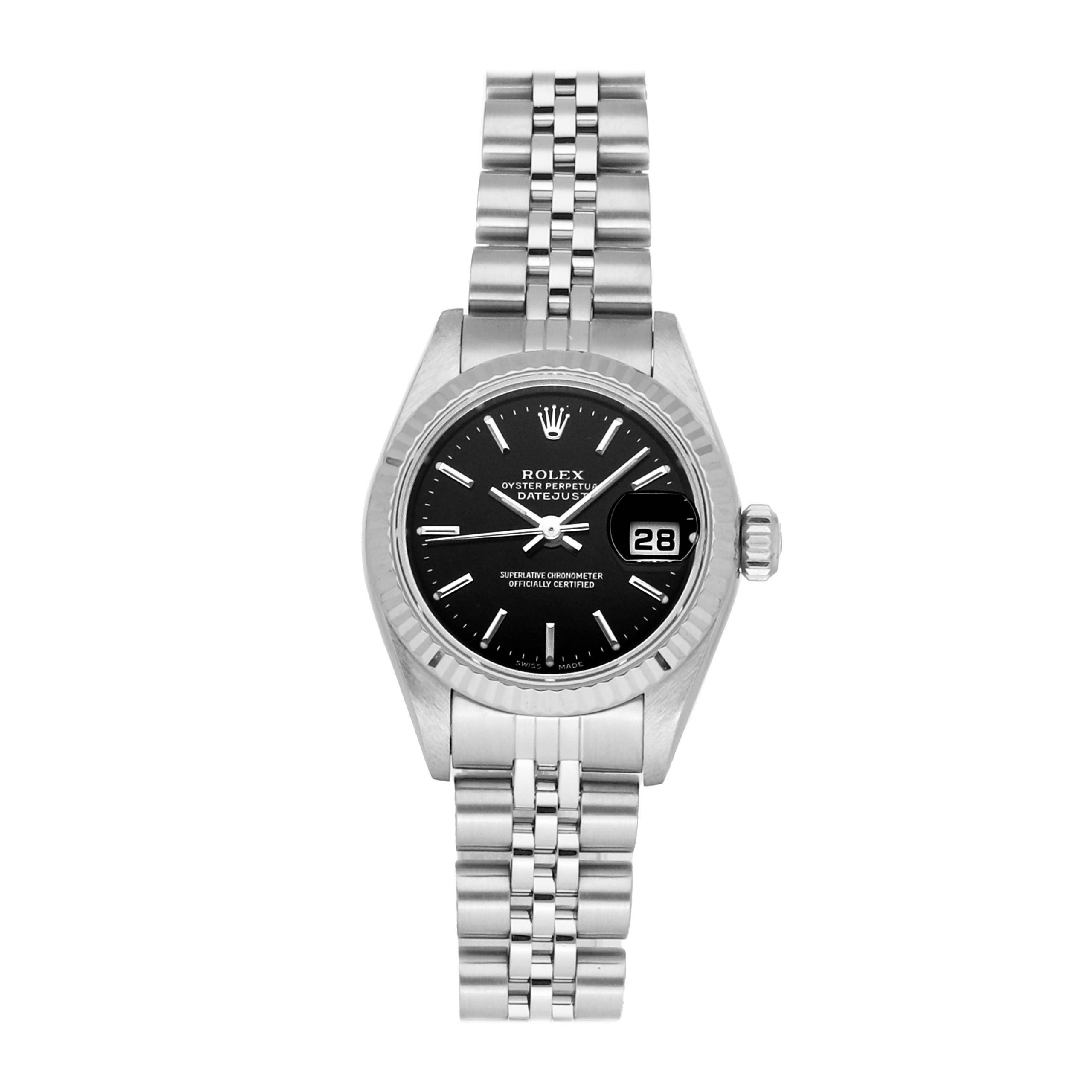 Rolex Super Clone Watch : Datejust 79174 BLK IX JUB