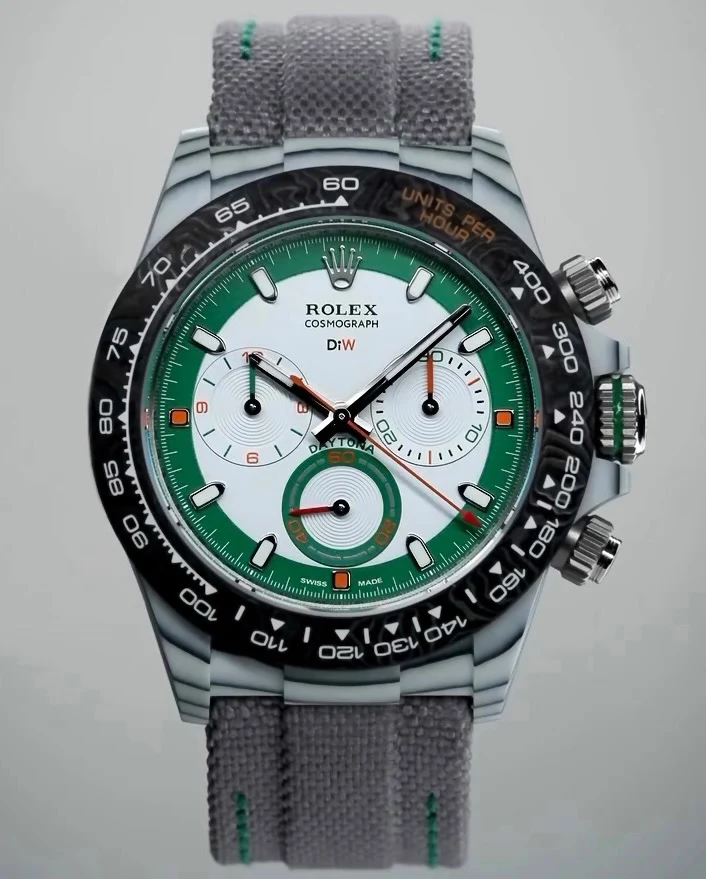 The Ultimate Golfer's Watch: DiW Rolex Daytona with ALPINE Design