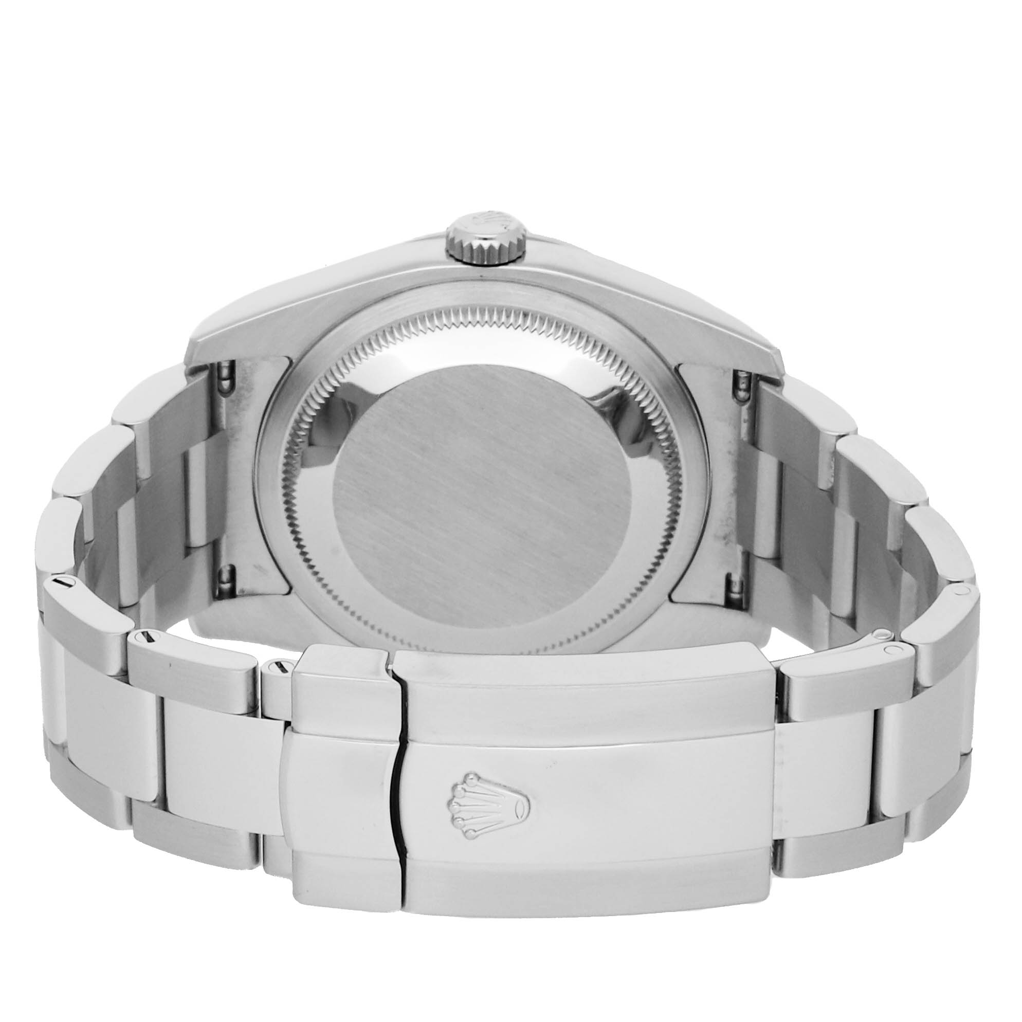 Rolex Super Clone Watch : Datejust 116244 BLK MOP DIA OYS