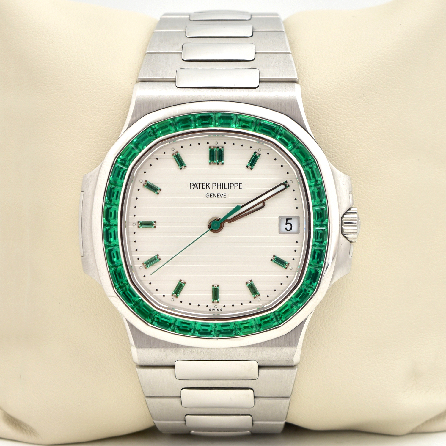 Patek Philippe Nautilus 5711 Green Gemstone