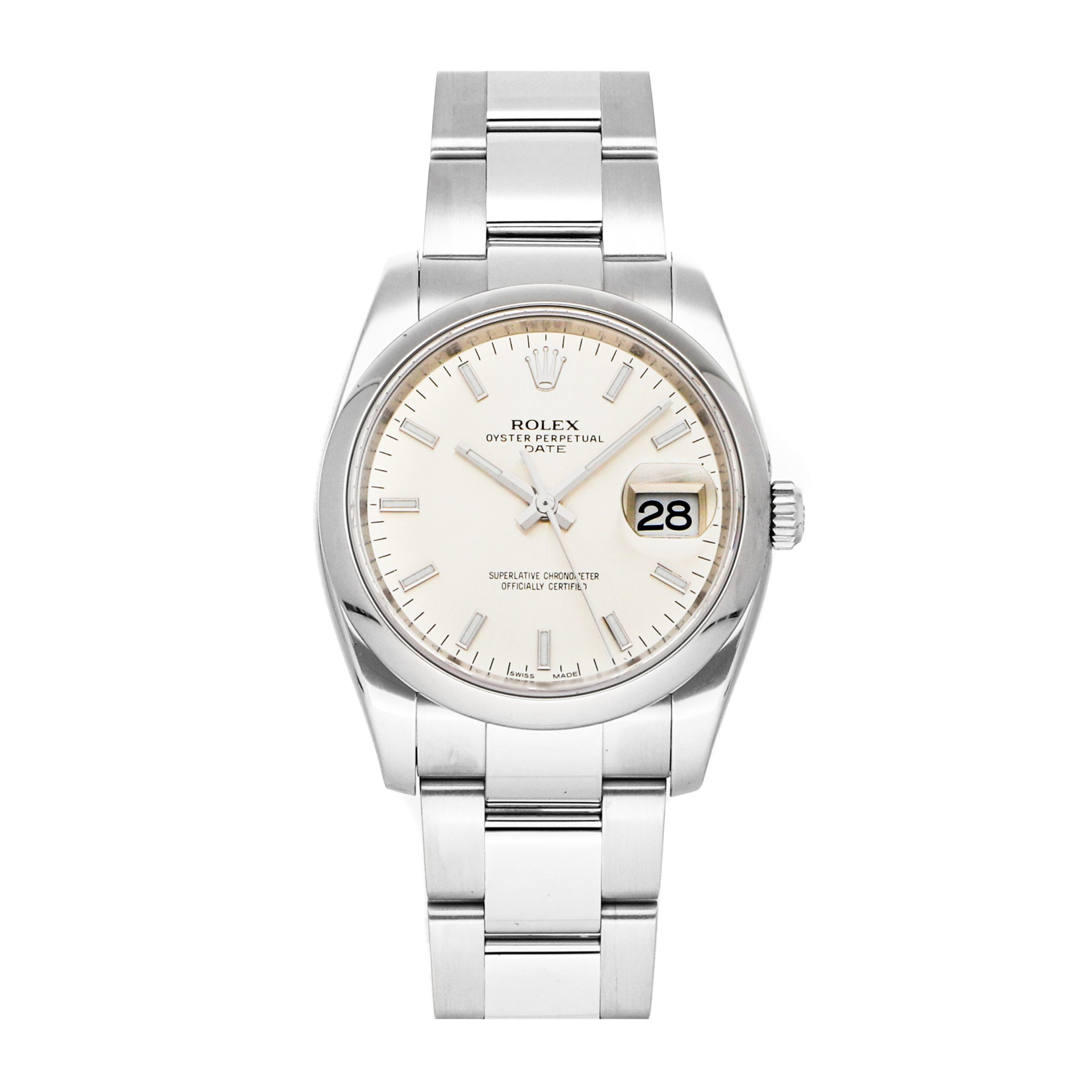 Rolex Super Clone Watch : Oyster Perpetual Date 34 115200-0006