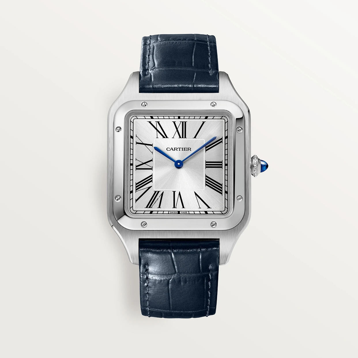 CARTIER SANTOS-DUMONT Blue Strap XL Model 46.6 mm WSSA0032