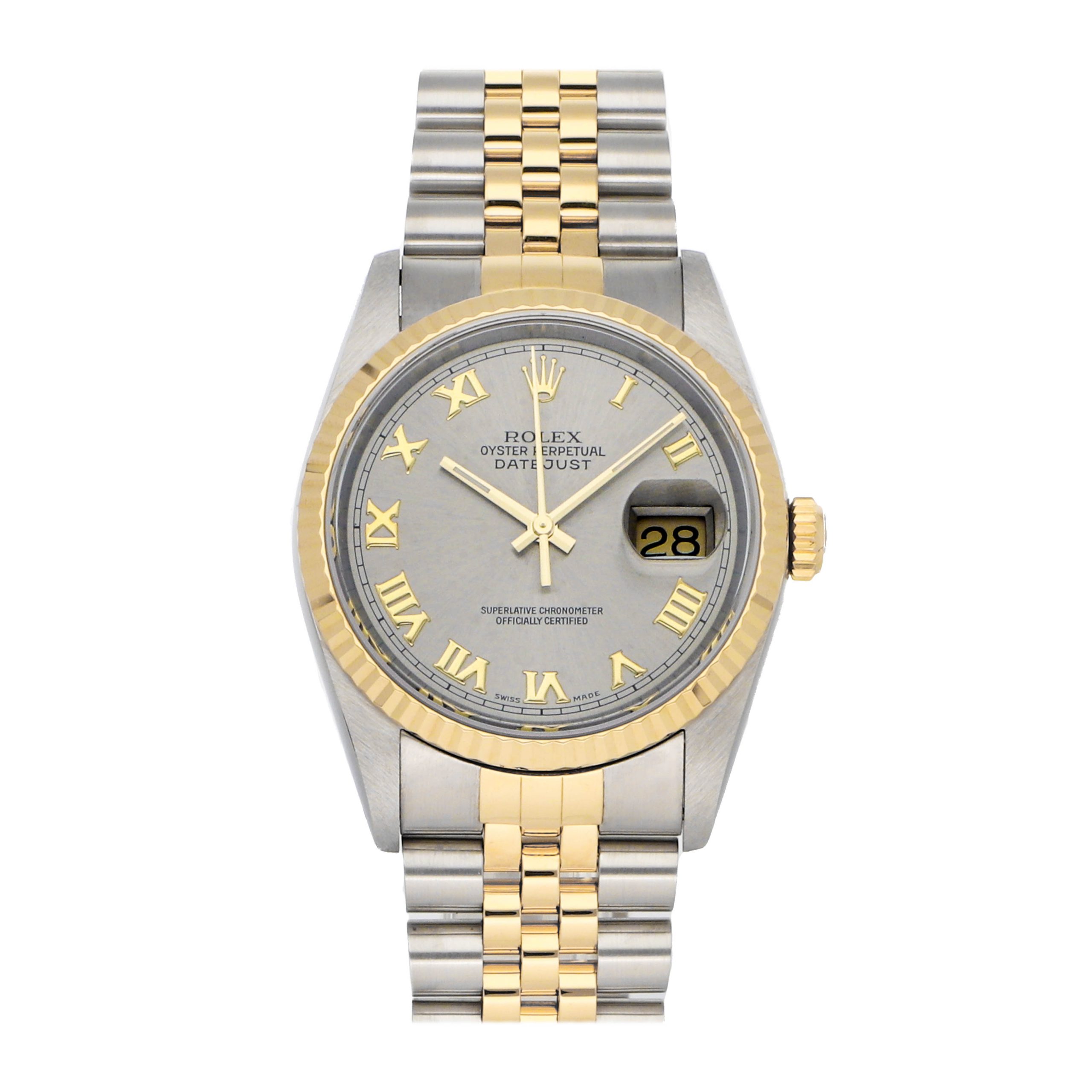 Rolex Super Clone Watch : Datejust 16233 STL ROM JUB