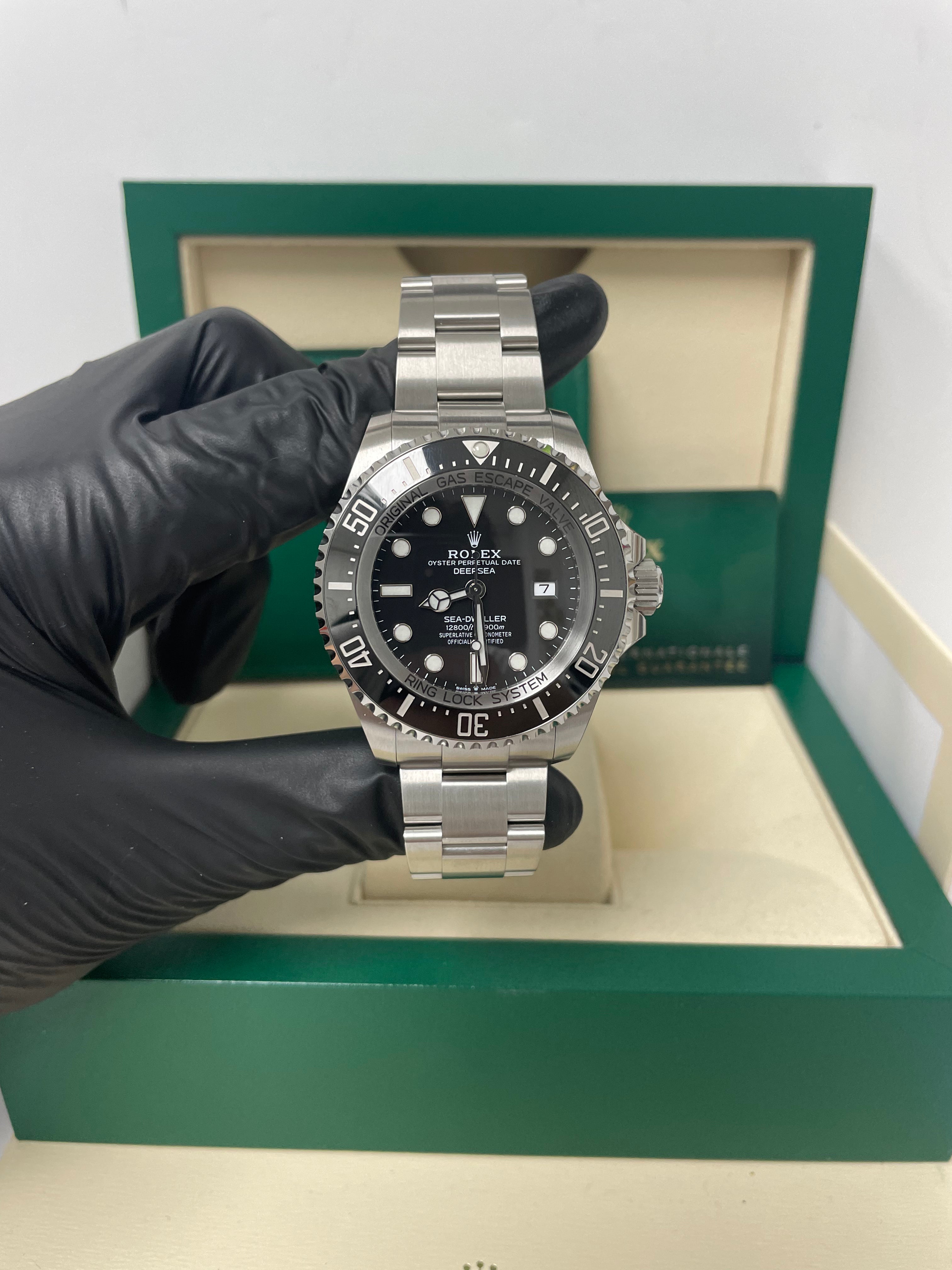 Rolex Sea-Dweller Deepsea 44 Watch - Black Dial (Ref# 126660)