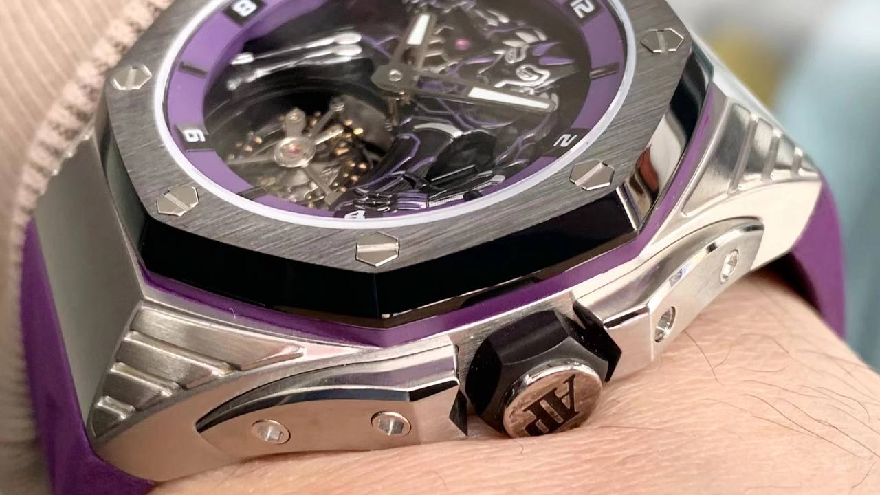 Audemars Piguet “Black Panther” Flying Tourbillon 42 mm, Titanium Ref. 26620IO.OO.D077CA.01