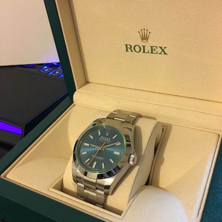 Rolex Oyster Perpetual Milgauss m116400gv-0002 Series