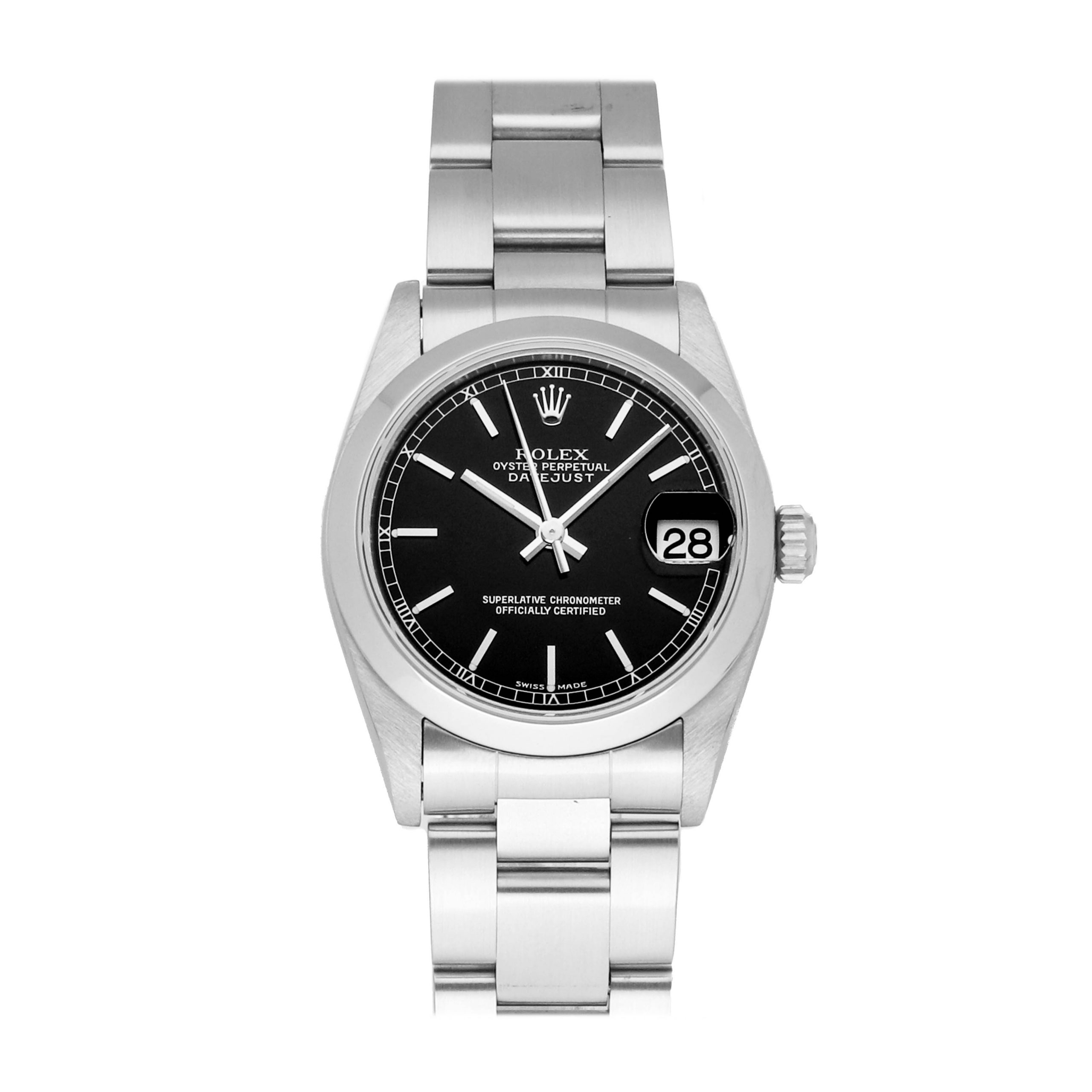Rolex Super Clone Watch : Datejust 78240 BLK IX OYS
