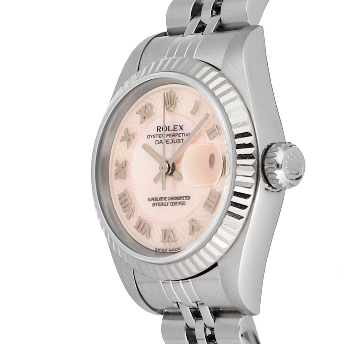 Rolex Super Clone Watch : Datejust 79174 PNK MOP GUIL ROM JUB