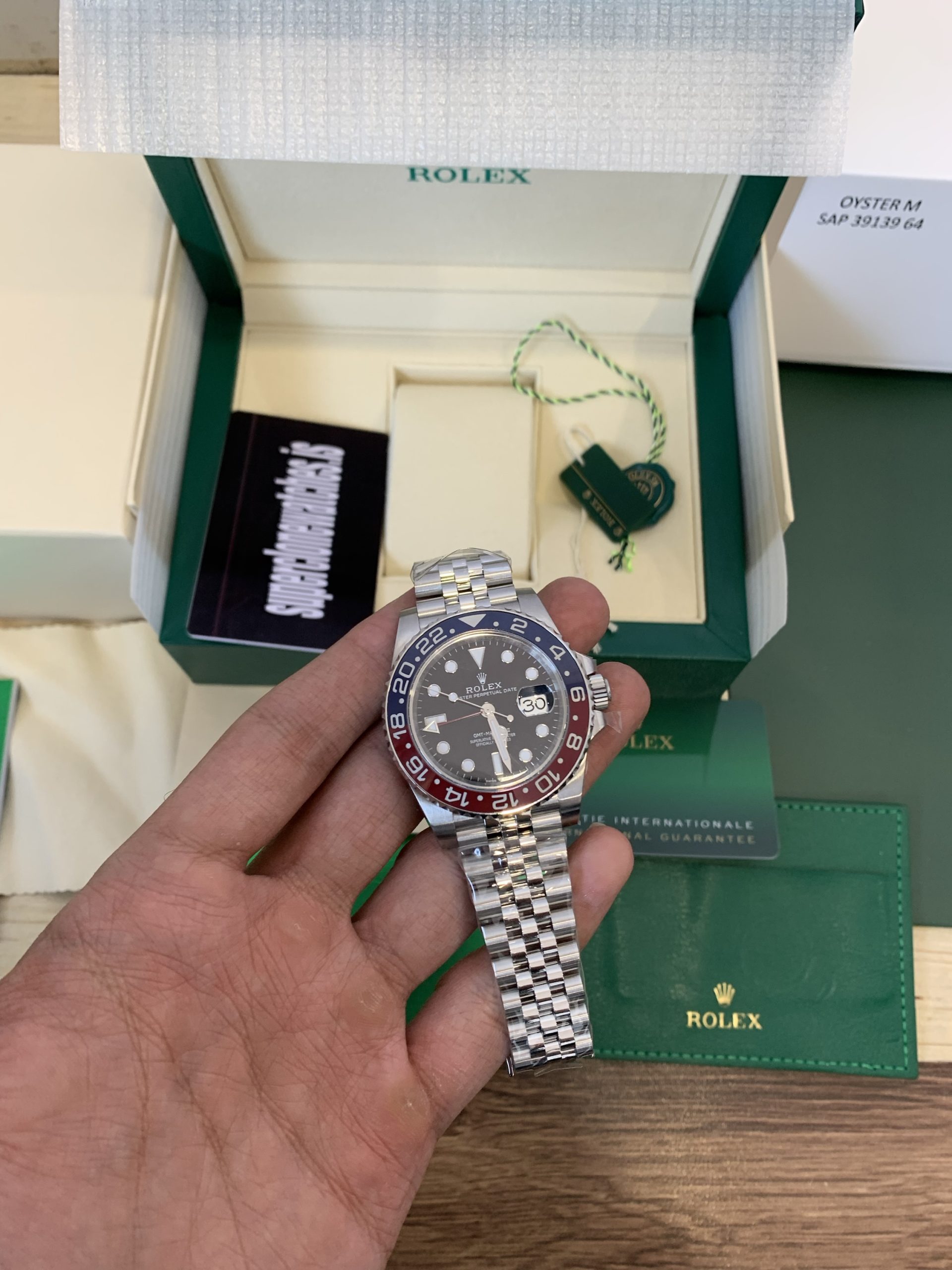 1:1 Rolex GMT II Pepsi Super Clone – Swiss 3285 Movement